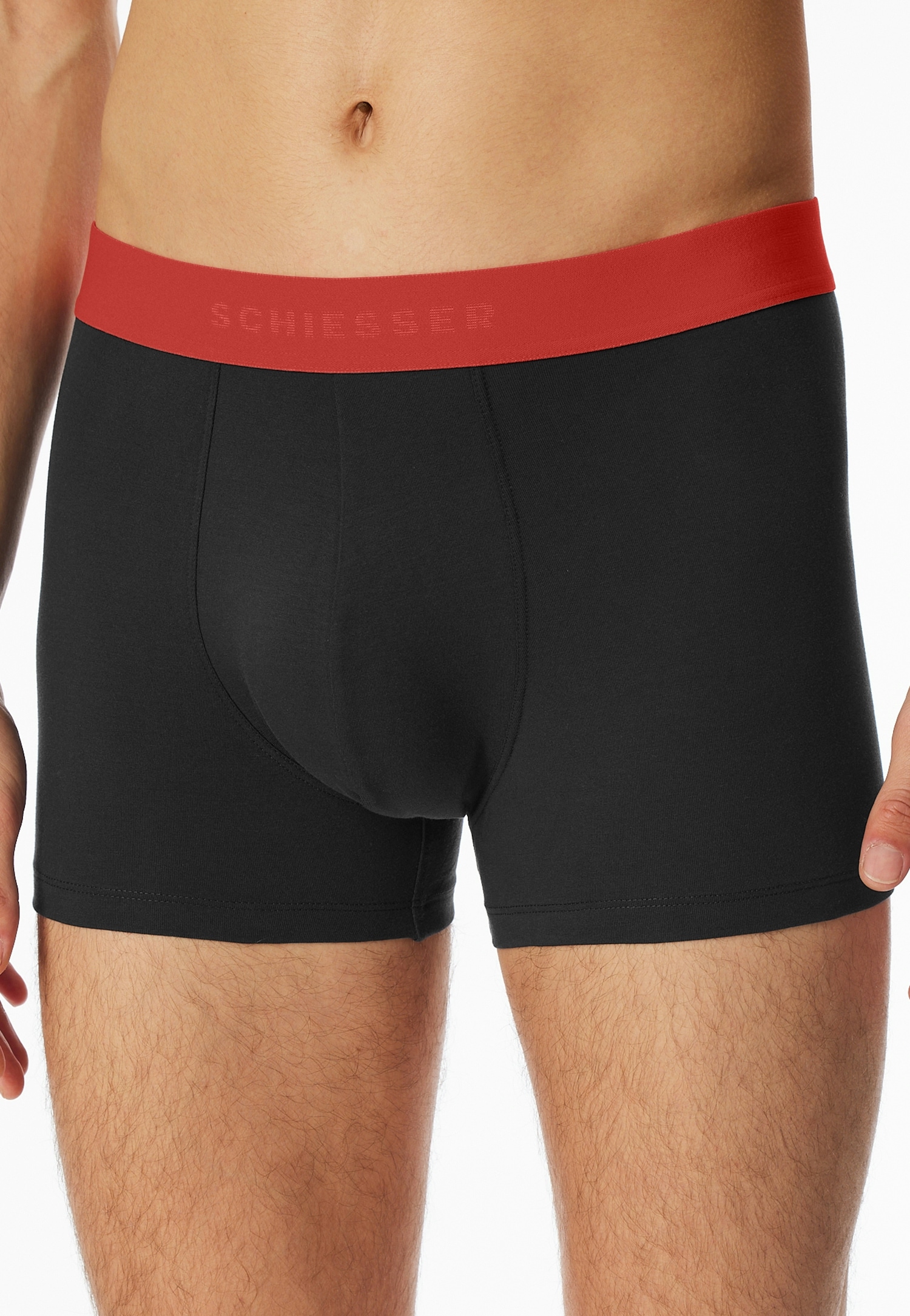 Schiesser Boxers »95/5 Multipacks« 3er Pack,  mit farblich abgesetztem, sportlichem Logo-Webgummibund