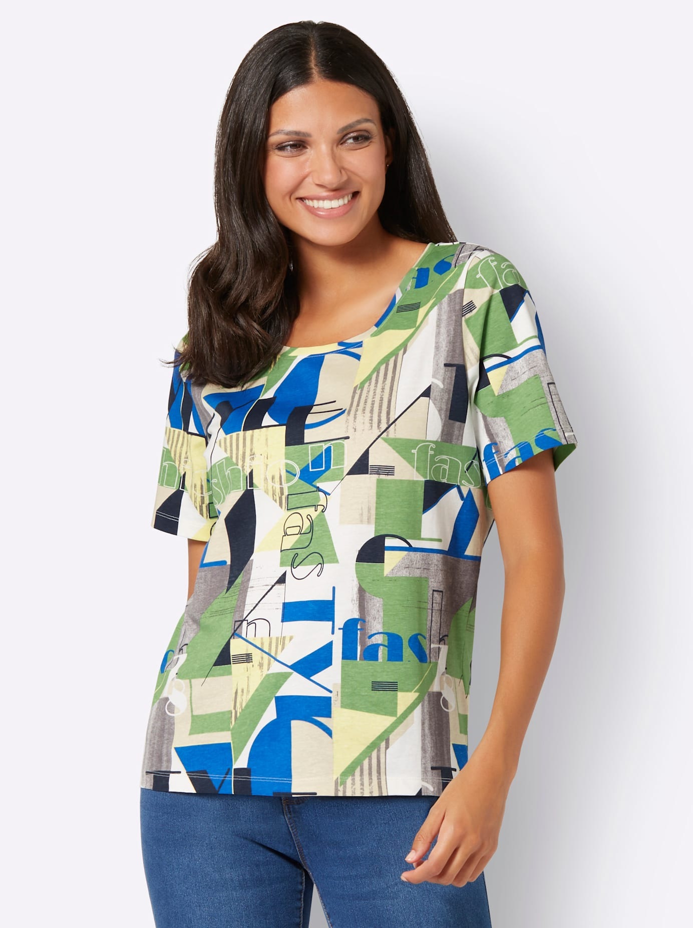 Classic Basics T-shirt à manches courtes »Rundhals-Shirt« 1 cuis