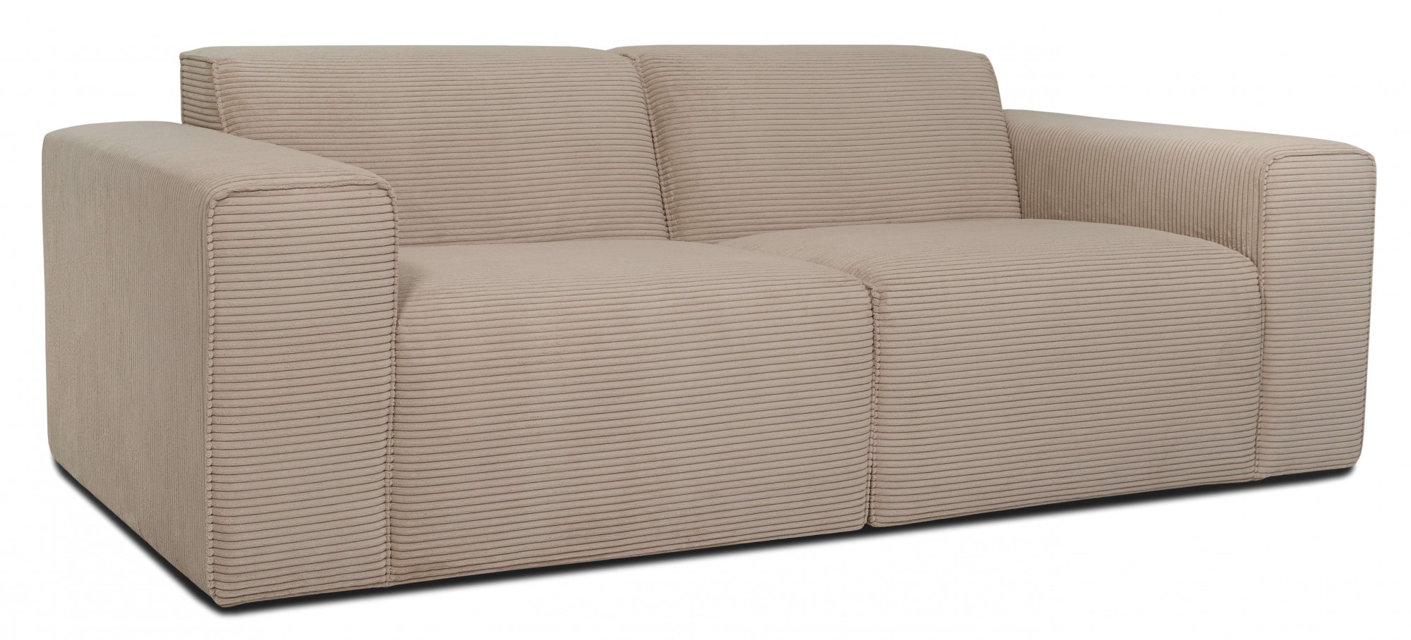 GOODproduct 2-Sitzer »Clayton Kompaktsofa Breite 202 cm« in einem trendigen Cord-Bezug, verschiedene Kombinationen verfügbar