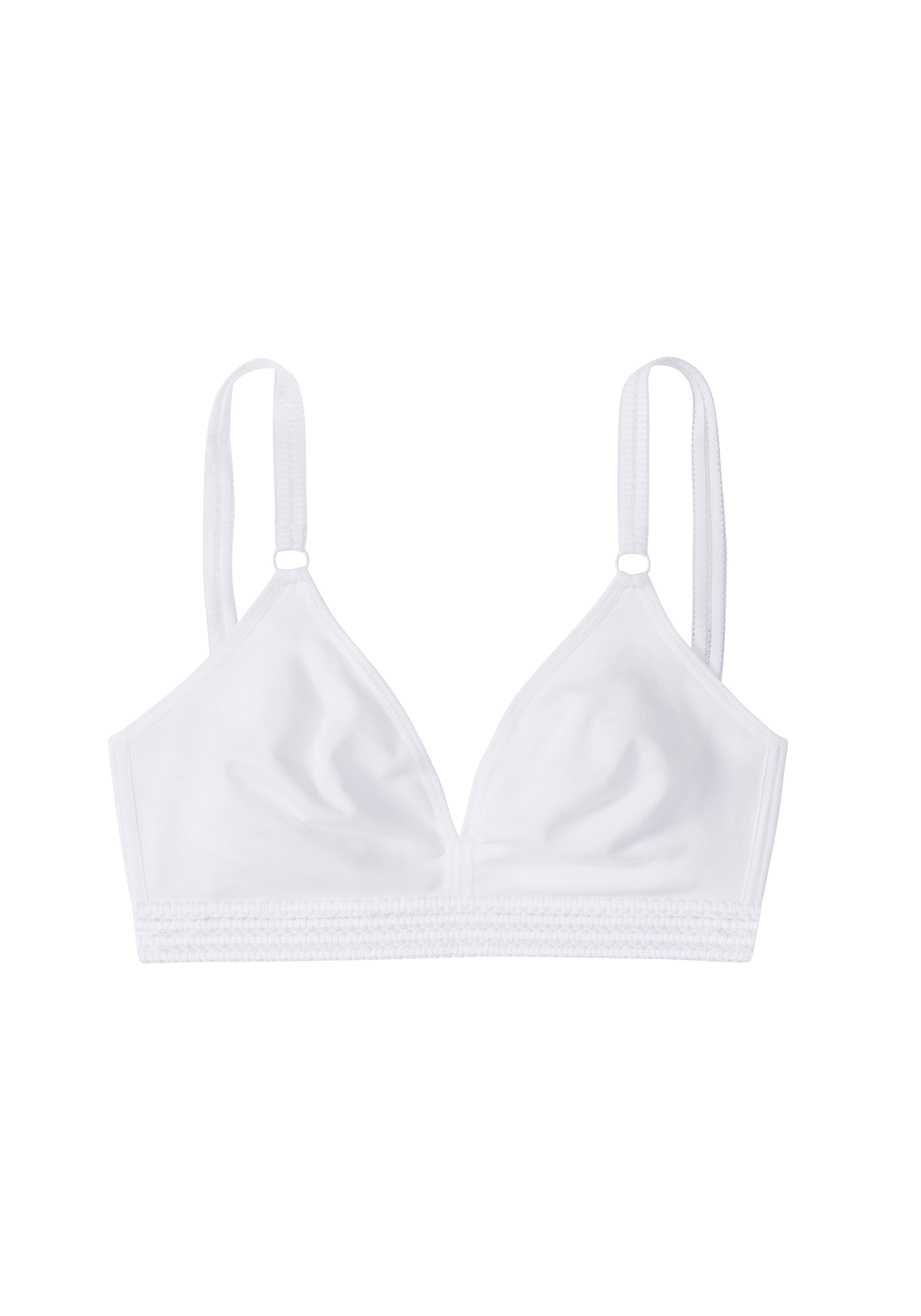 petite fleur by Lascana Bralette-BH », BH ohne Bügel, Baumwoll-BH, Triangel-BH« Packung,  aus weicher Baumwollqualität, bequemer BH