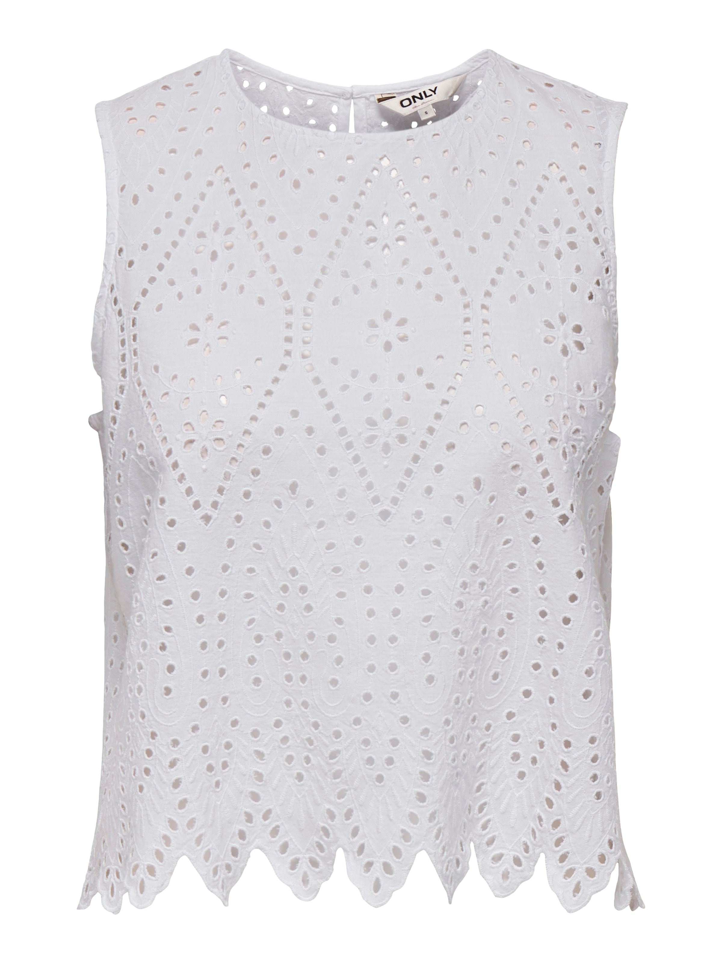 ONLY Top en dentelle »ONLTULUM SL EMB TOP NOOS WVN«
