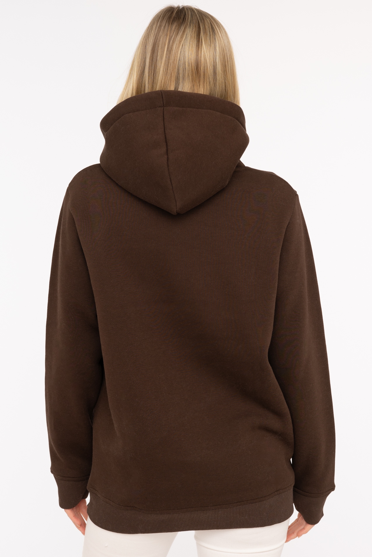 Zwillingsherz Hoodie »"Dackel"« Stickerei vorne, weiche Fleeceinnenseite, bedruckte Kordel