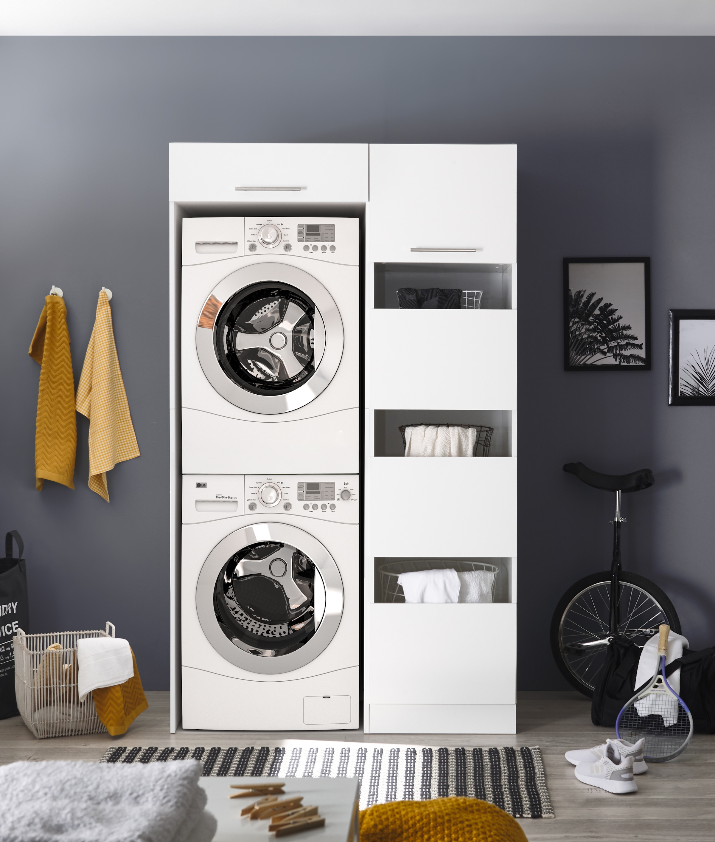 RESPEKTA Set d'armoires multi-usages »Clara-Set 5« Set, Schrankelemente einzeln erhältlich, 2 cuis tlg.