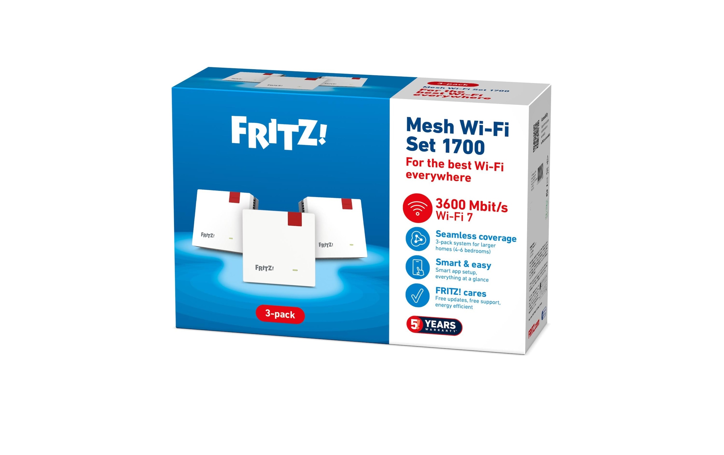   Répéteur Wifi »FRITZ! FRITZ!Mesh Set 1700 3-Pack International«