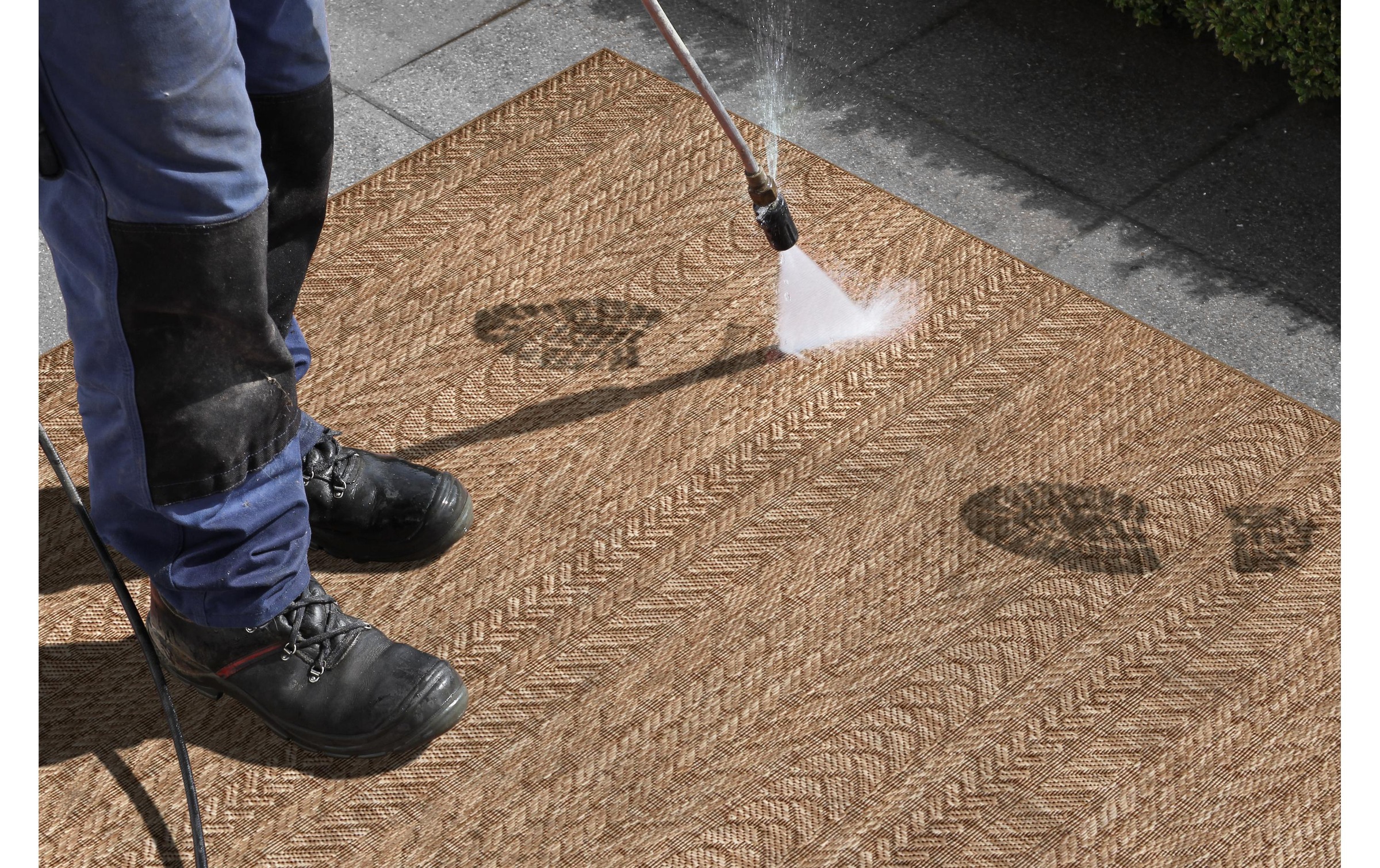 NORTHRUGS Tapis »Outdoor Teppich Forest« Rectangulaire