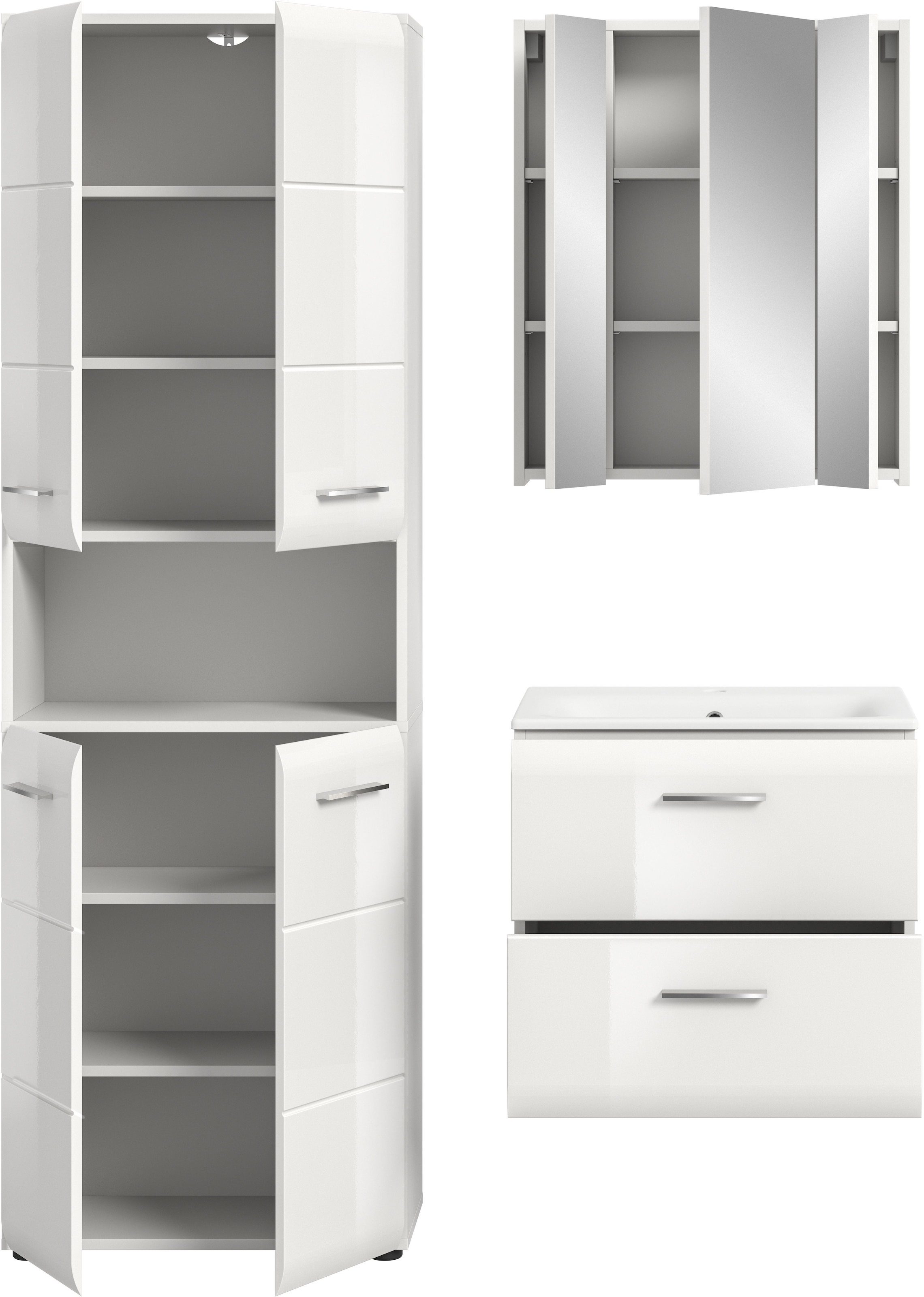 INOSIGN Badezimmer-Set Set, 4 Stk. tlg.