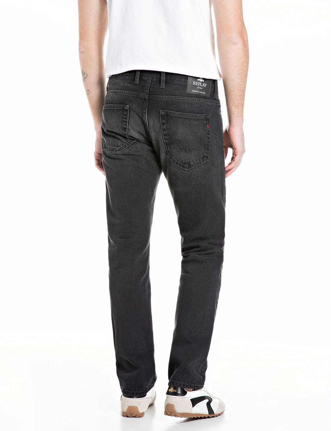 Replay Jeans droit »GROVER« en plusieurs lavages différents, avec stretch
