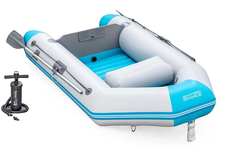 Bestway Bateau pneumatique »Corinth Elite Sport Boat Set, 230 x 130 x 33 cm« Aufblasbares Sportboot für 2 Personen mit Motorhalterung