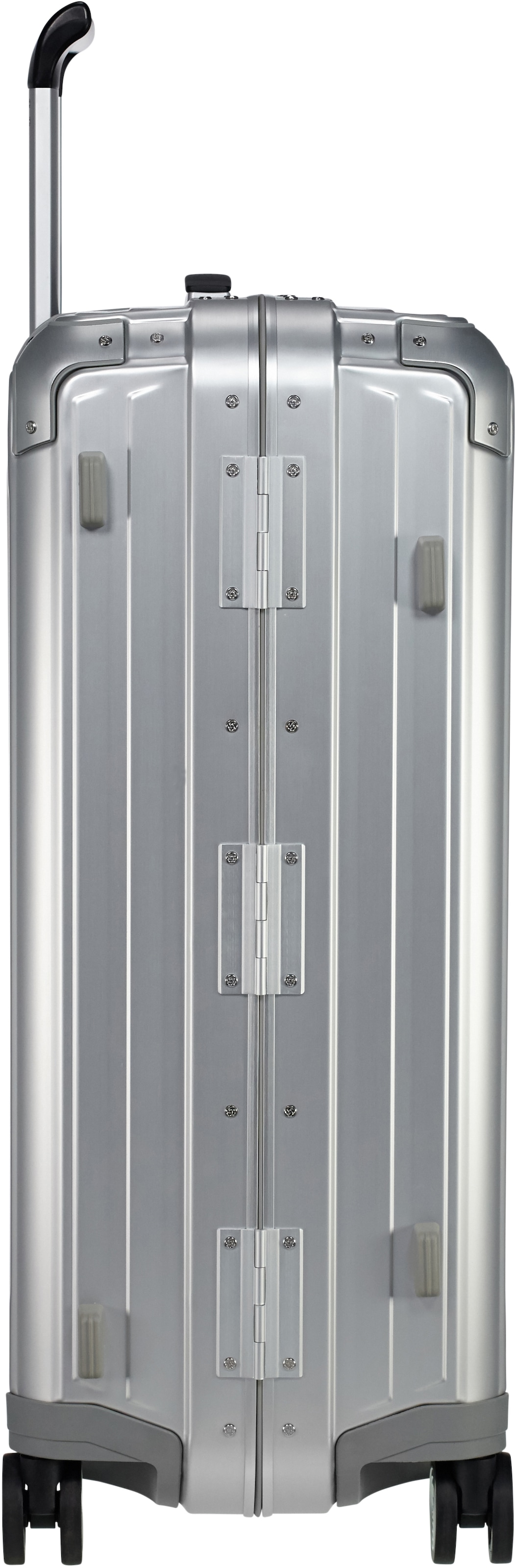 Samsonite Trolley à coque dure »LITE-BOX ALU« 71 litre 4 Rollen aus Aluminium, mit voll gefüttertem Innenraum, mit Kantenschutz