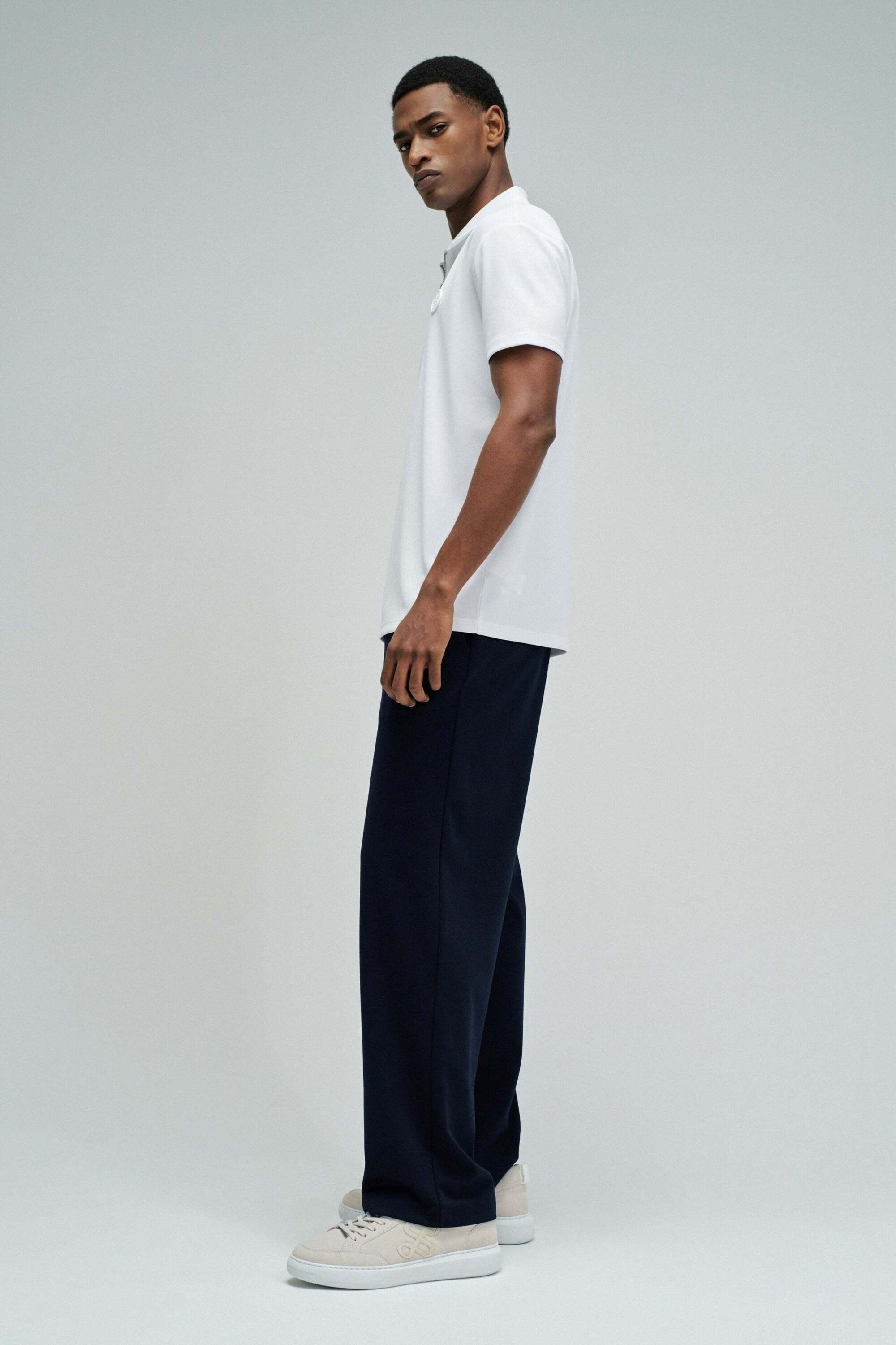 Salsa Poloshirt »Salsa Jeans Polo Pique Structure And Zip«