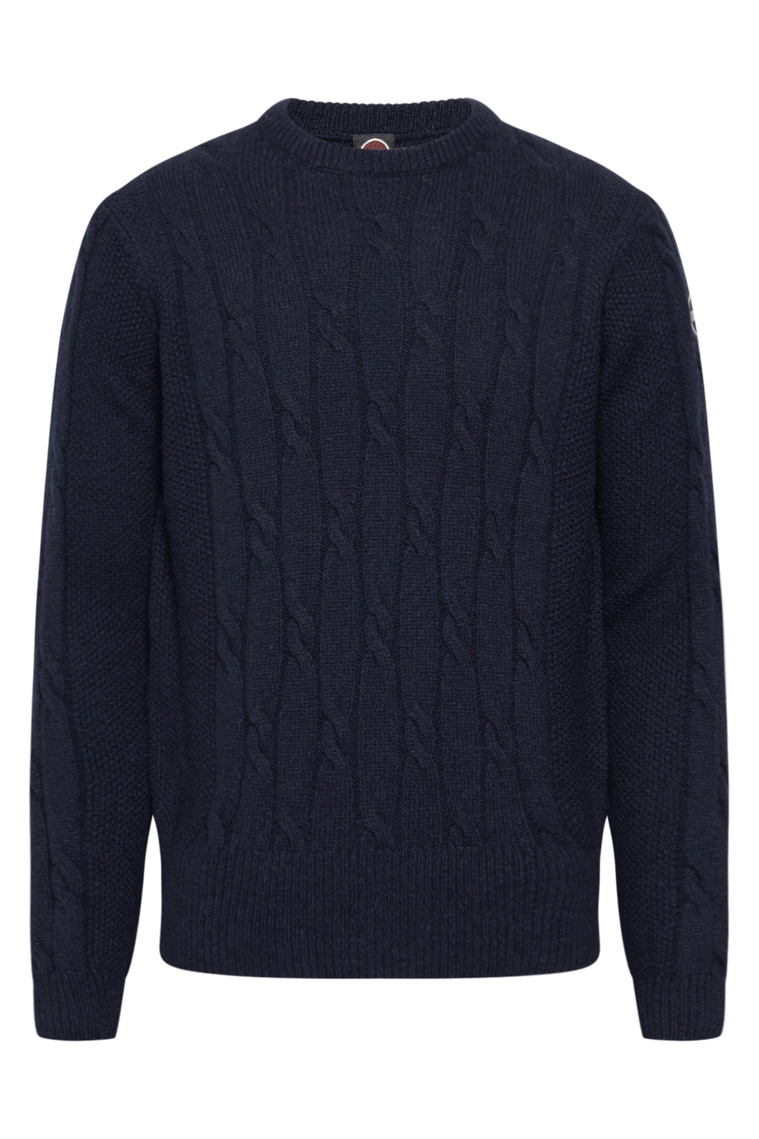 Colmar Strickpullover Rundhalsausschnitt, Regular Fit, Wollmix