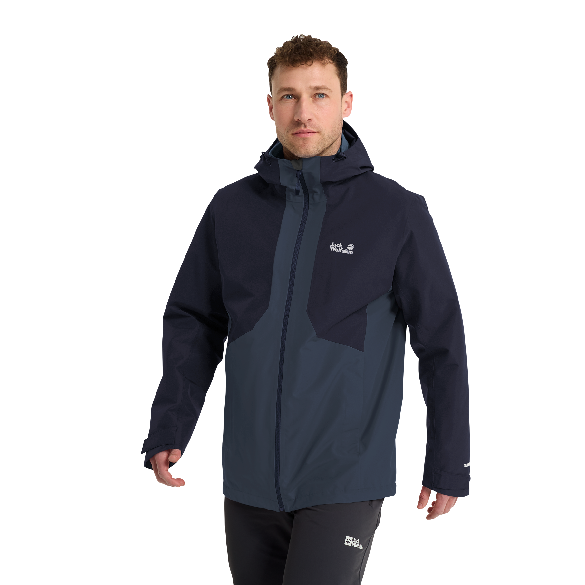 Jack Wolfskin Veste fonctionnelle 3 en 1 »STONETRAIL 3IN1 JKT M« pour mode sport et mode outdoor, style sportif, veste fonction 3-en-1