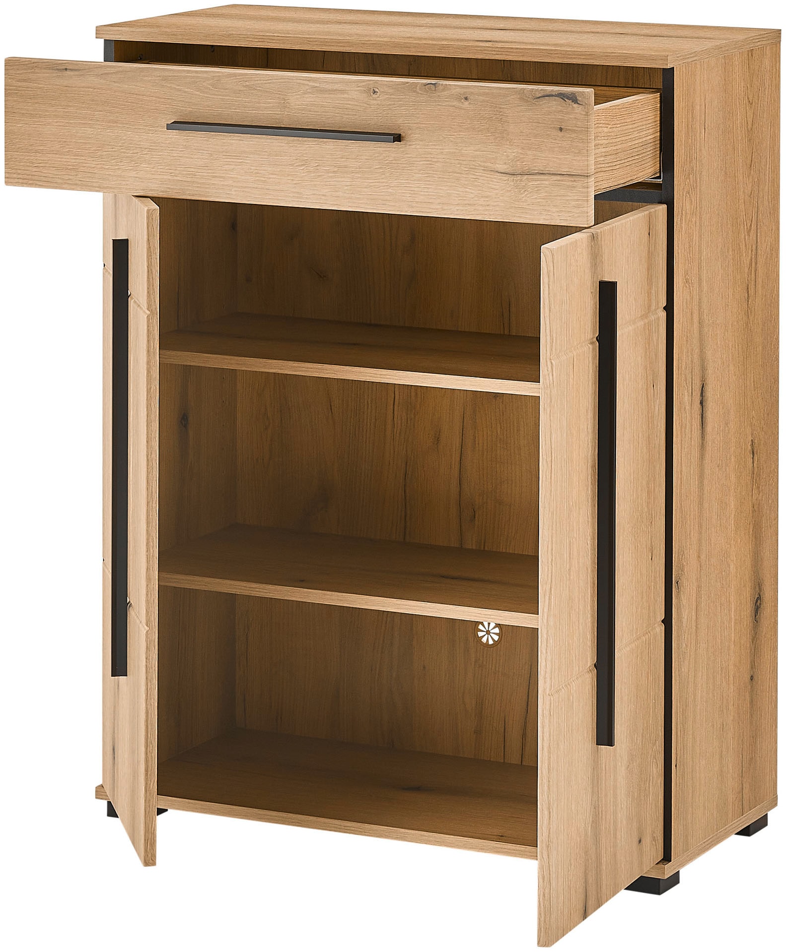 Home affaire Armoire vestiaire »Cantara, Schrank in zwei Farben, modernes Sideboard, Kommode« vielseitig einsetzbar, ausreichend Stauraum, 80 cm breit