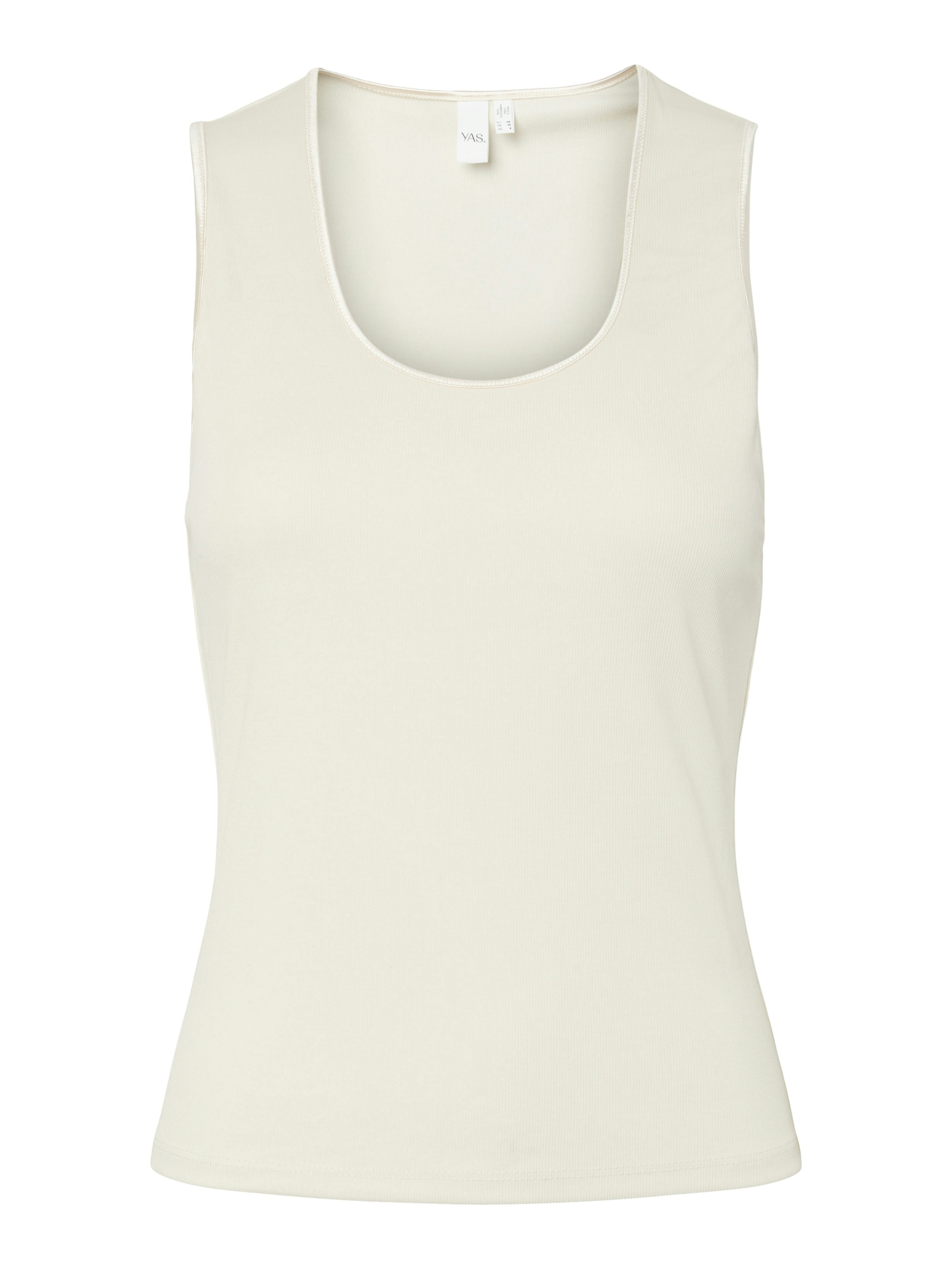 Y.A.S Tanktop »YASPALOMA TANK TOP NOOS« mit Satinpaspel