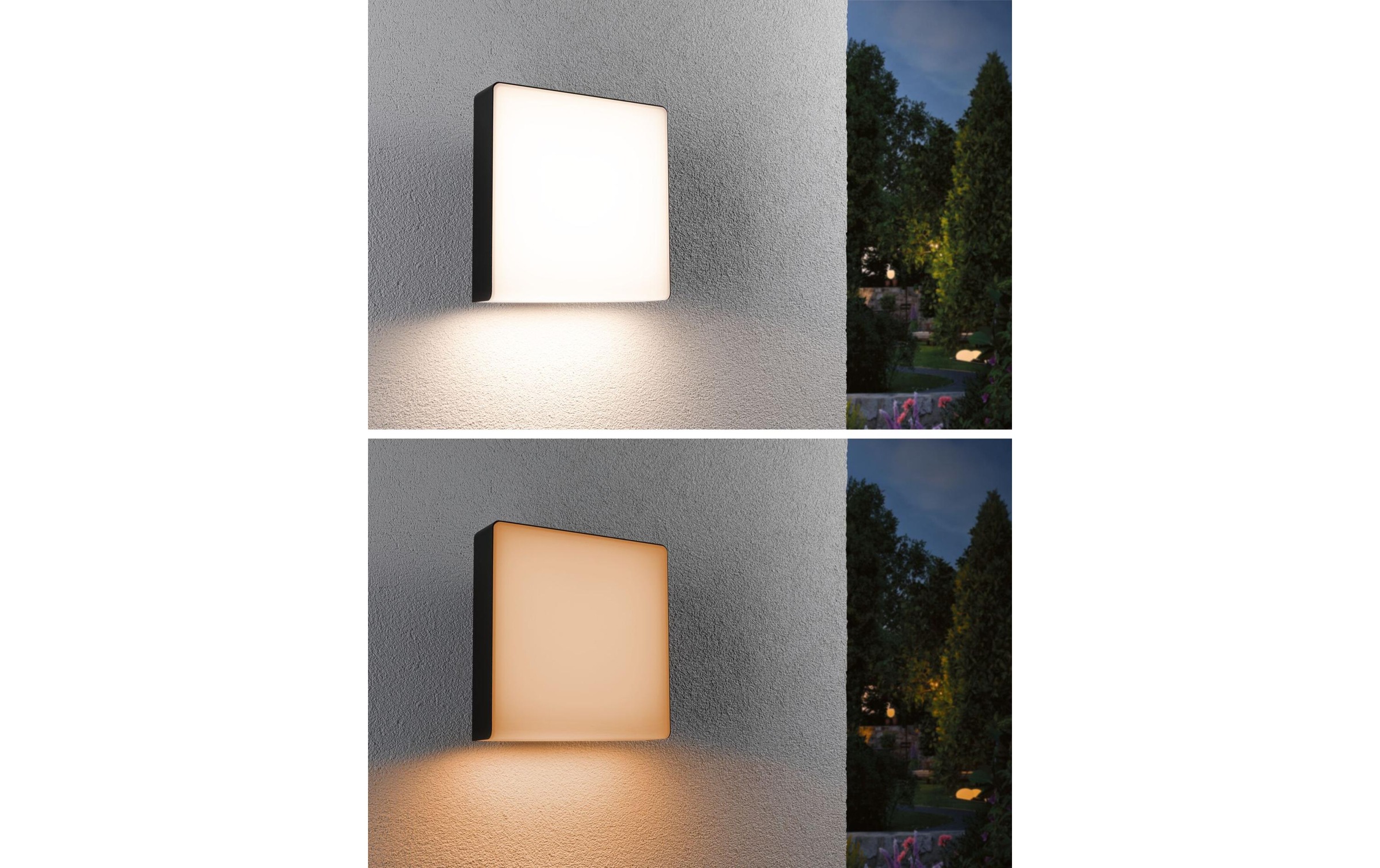Paulmann Lampe murale extérieure »LED Aussenwandleuchte Azalena, Smart Home Zigbee 3.0« Module LED blanc chaud