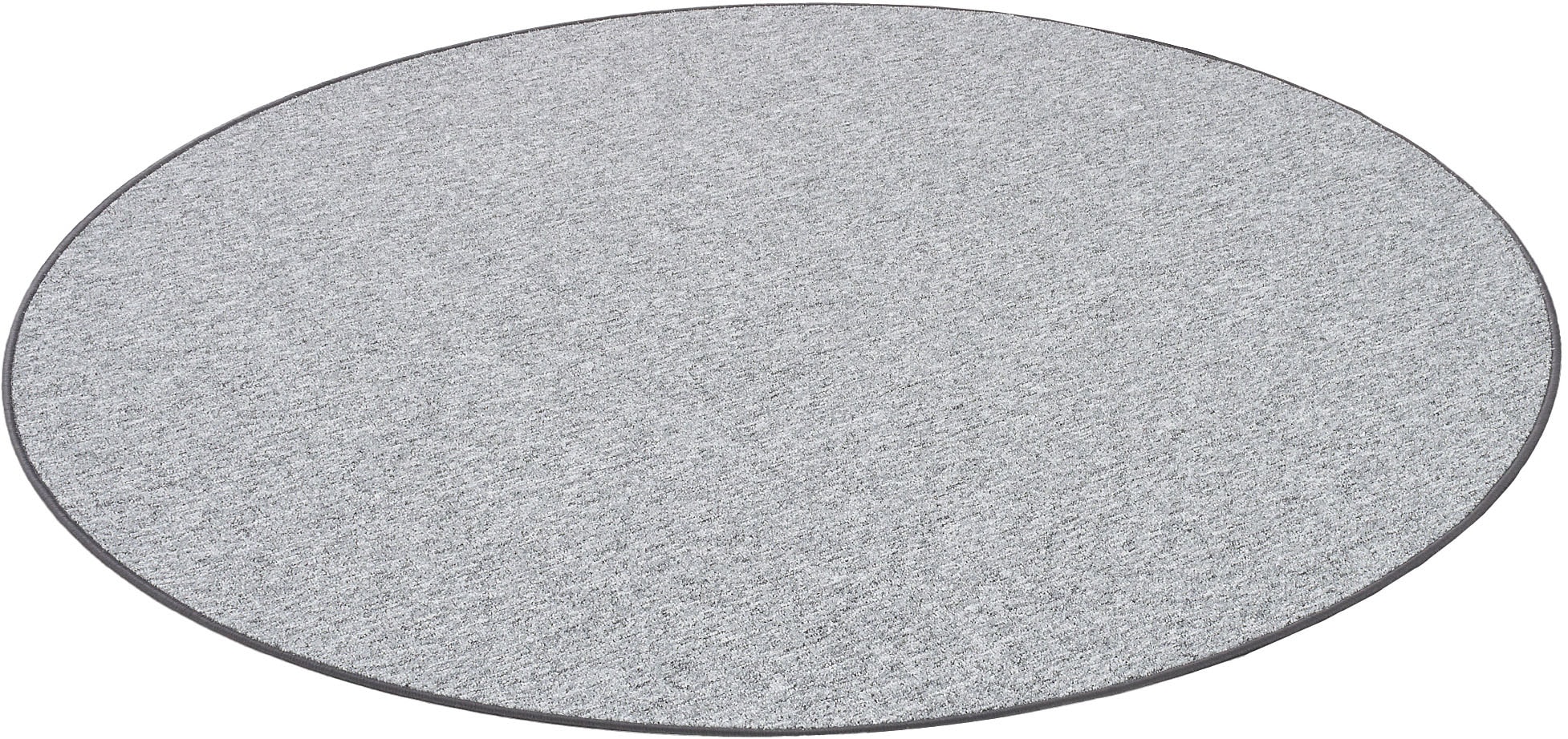 my home Tapis »Fortis, Schlinge, Made in Netherlands« Rond 5 mm Höhe Uni Farben, gekettelt, strapazierfähig, Wohnzimmer