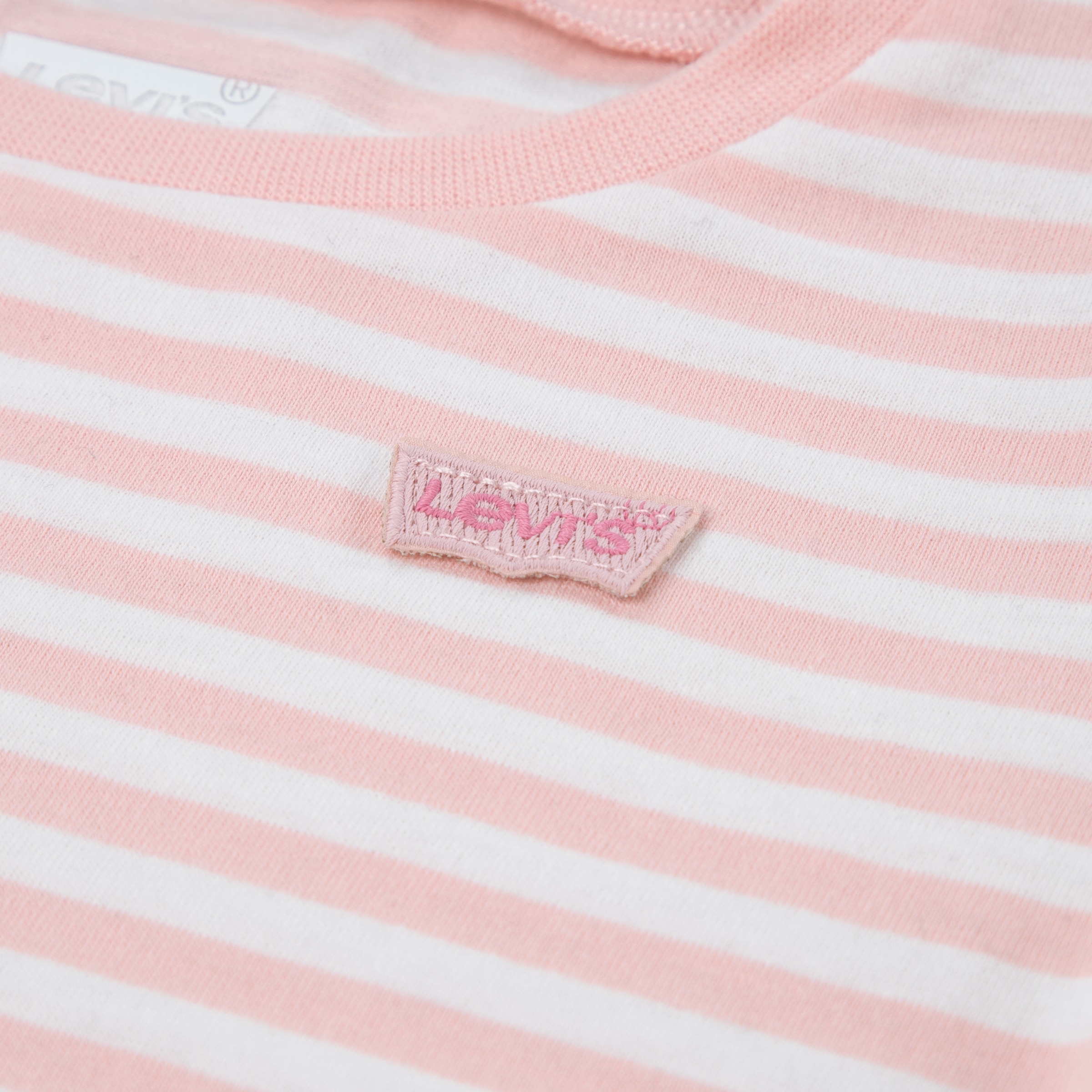 Levi's® Kids T-shirt à manches longues »LVG STRIPE LS TEE« en motif rayé, mélange de coton