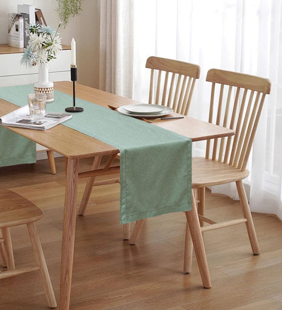 my home Tischläufer »Sebastien« 40x140, Leinenoptik, Tischdekoration, Tischläufer, Tischband