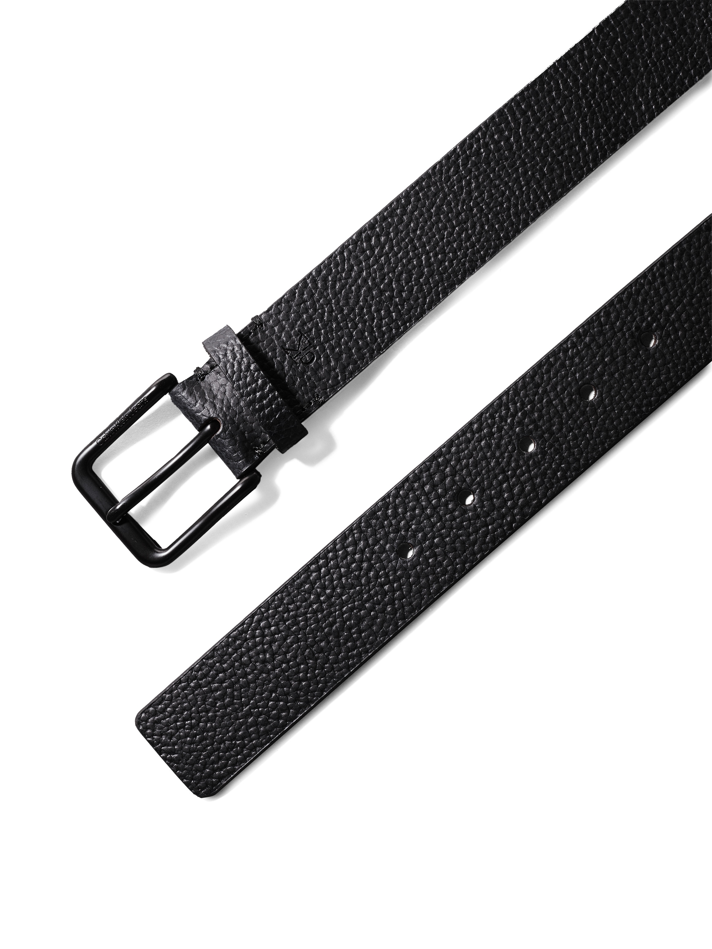 Calvin Klein Jeans Ledergürtel »CLASSIC CASUAL BELT 35MM« Logoprägung, Einfachdornschliesse