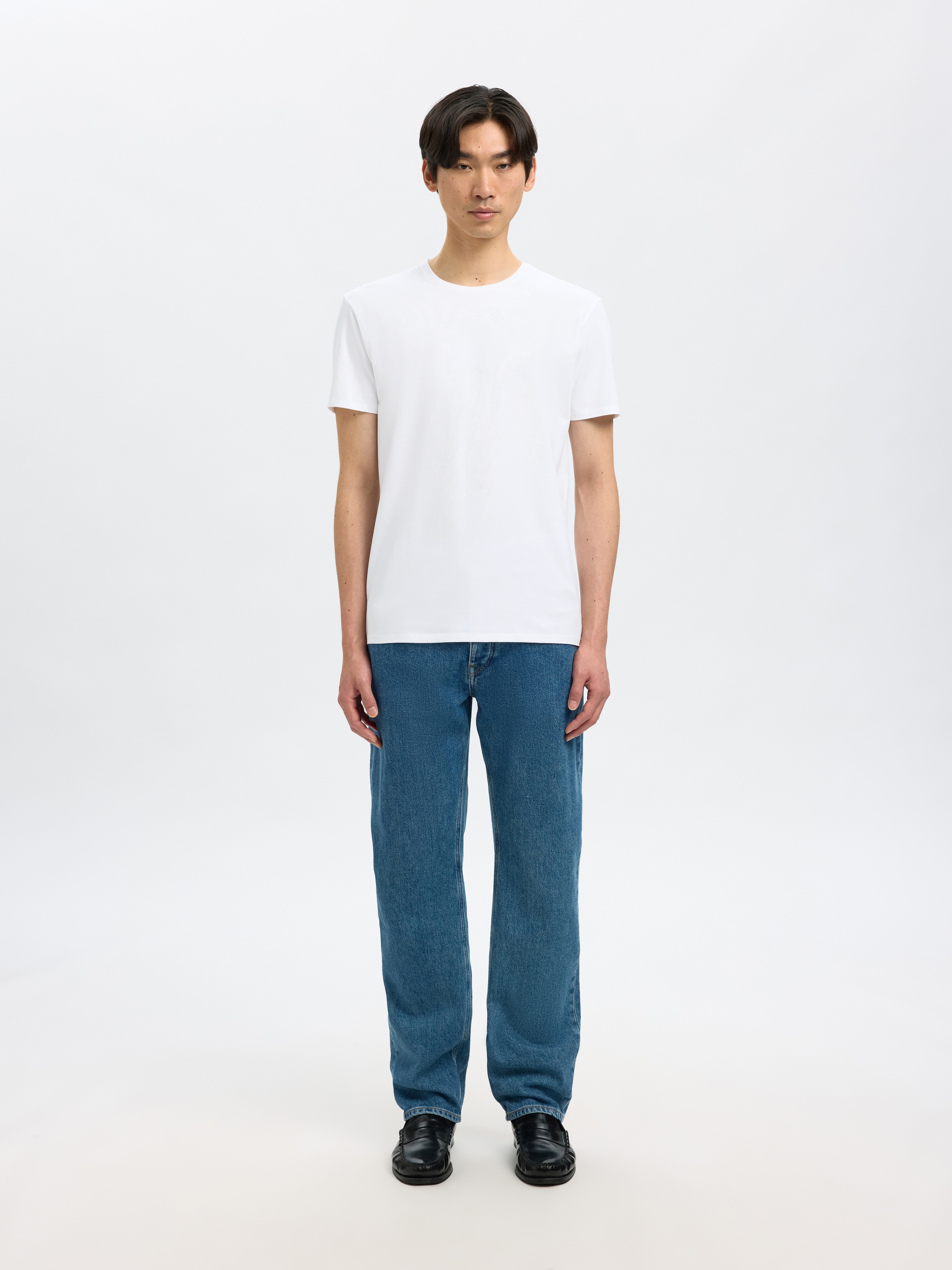 SELECTED T-Shirt »SLHROLAND SS O-NECK TEE 3-PACK NOOS«