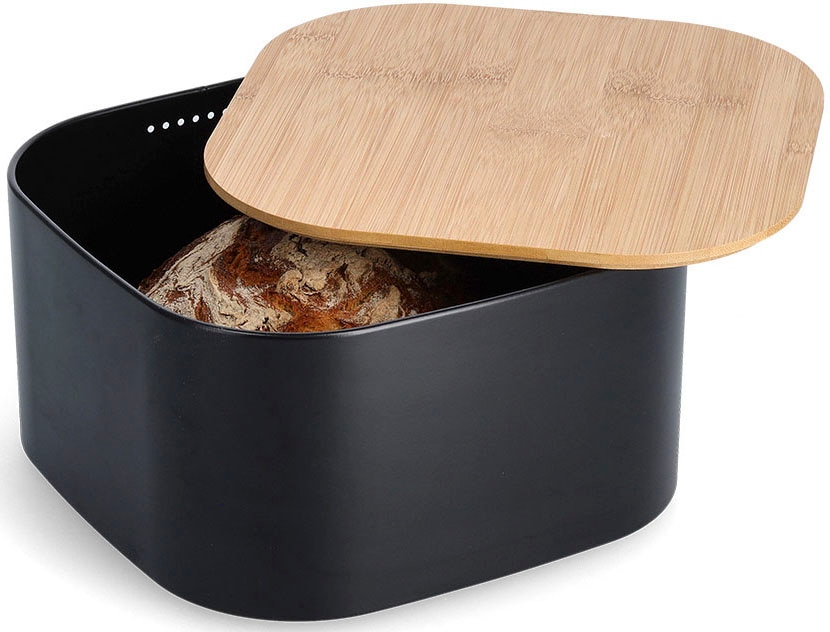 Zeller Present Brotkasten 1 Stk. tlg. mit Bambusdeckel
