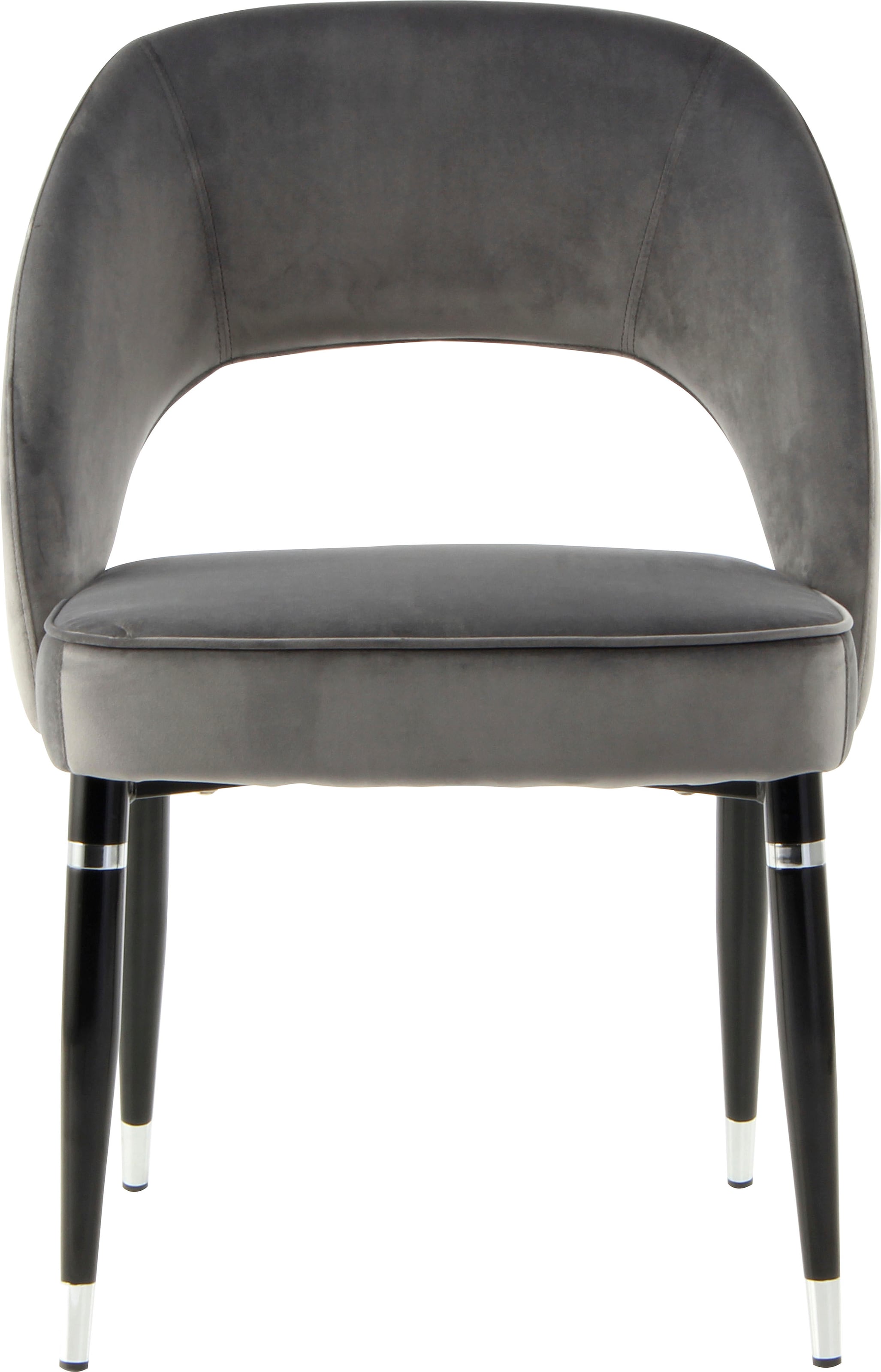 Kayoom Chaise rembourrée »Stuhl Courtney 525 2er-Set, 2er-Set Stühle, komfortables Sitzgefühl« (Set) 2 cuissamtweicher Bezug, modern, weicher Stoffbezug