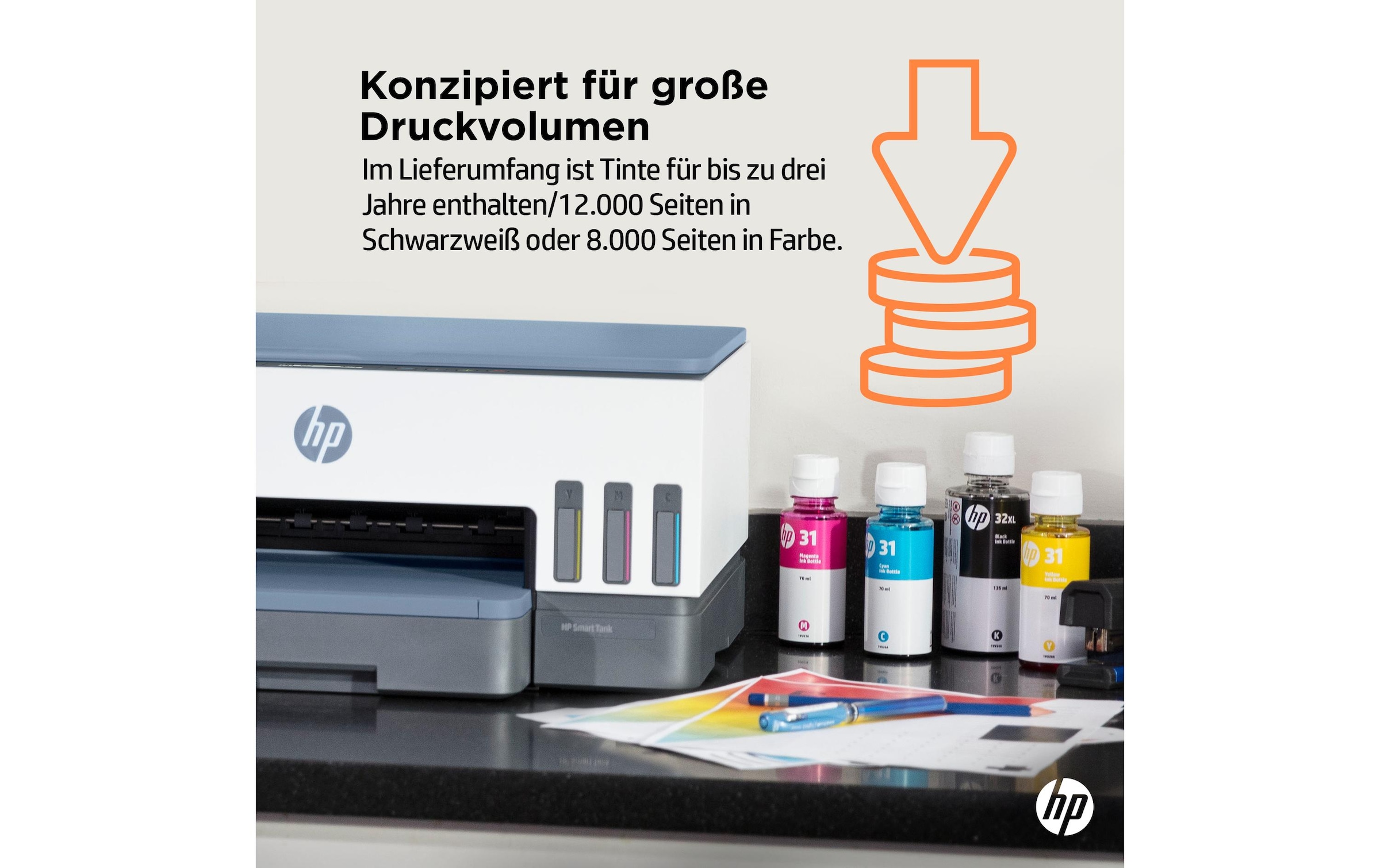 HP Imprimante jet d'encre »Smart Tank 7006«