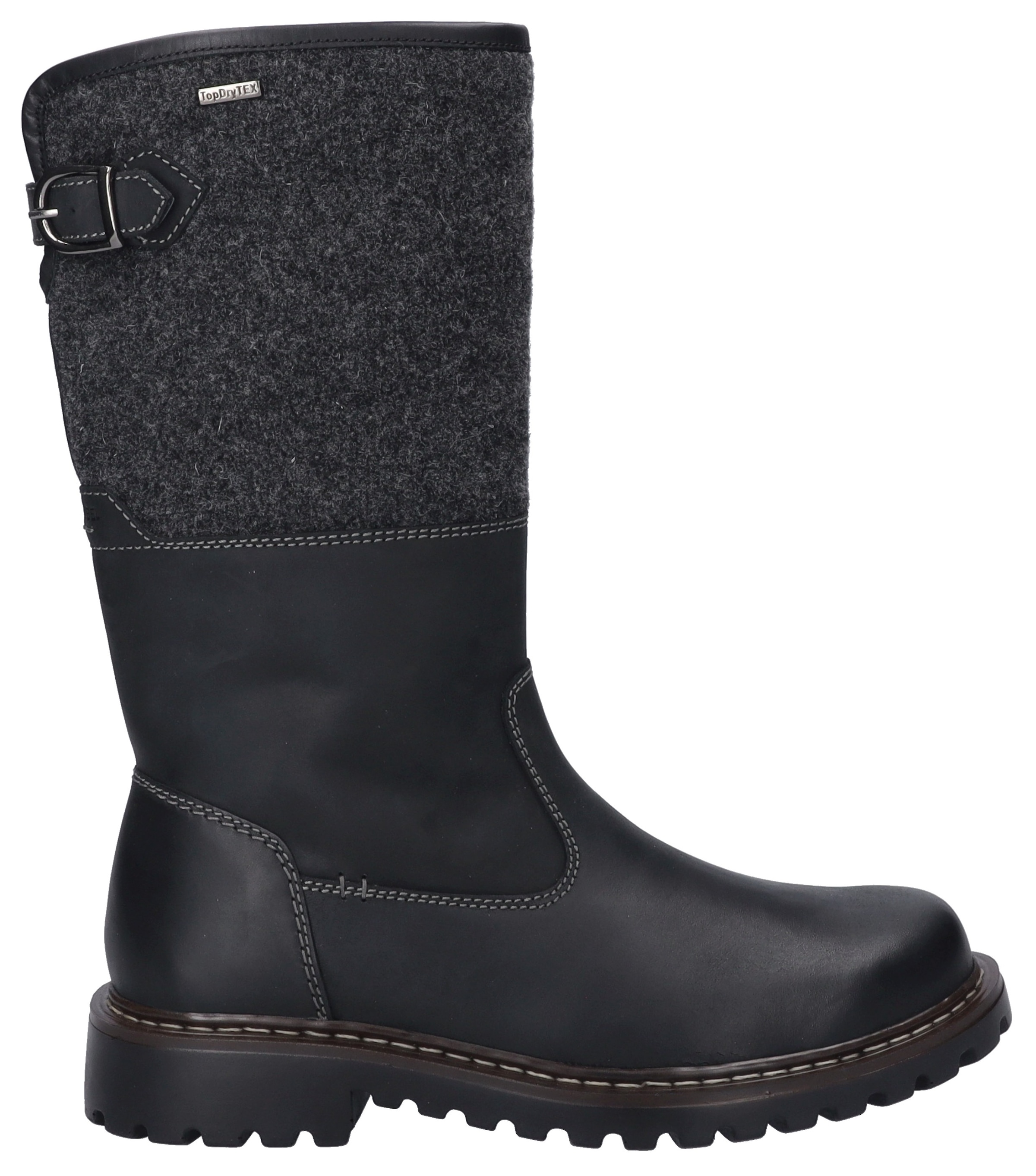 Josef Seibel Bottes d'hiver »Chance 41«  bottes biker, bottes à lacets, bottes neige doublées en peau de mouton