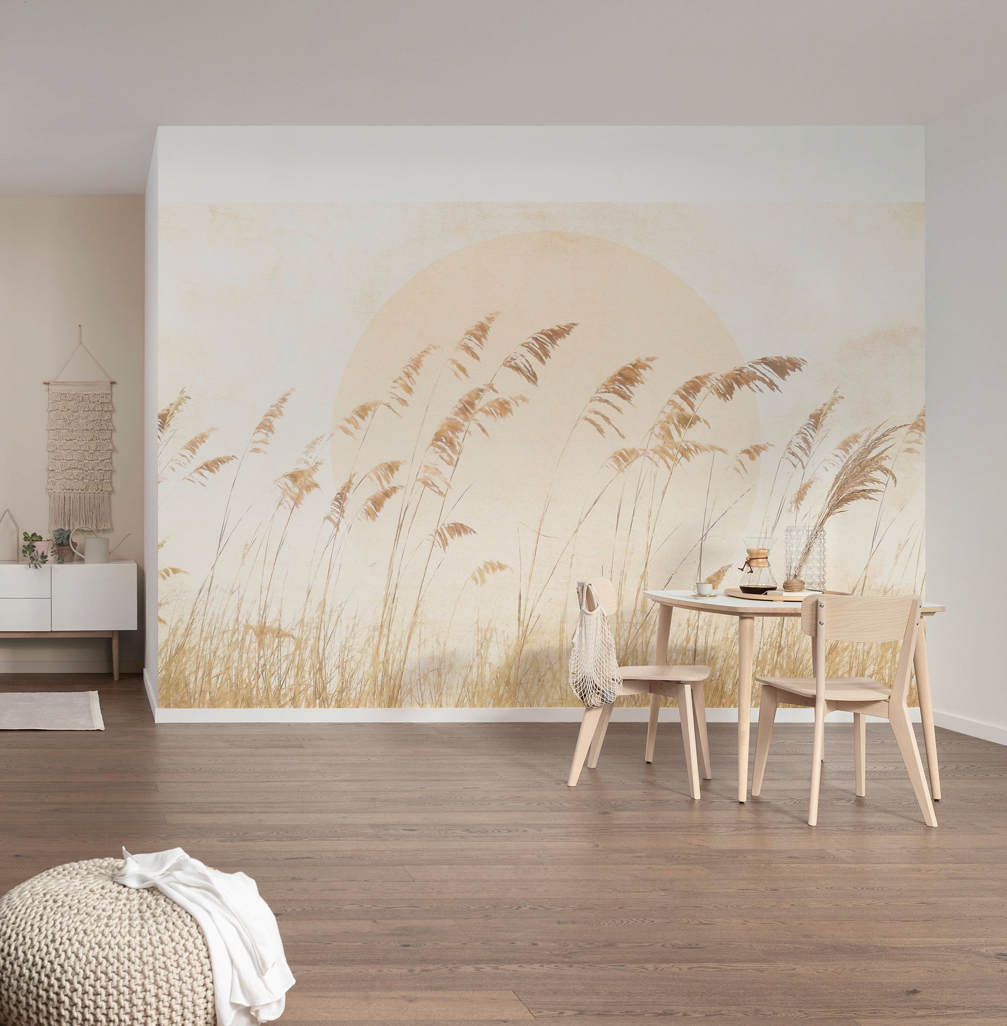Komar Vliestapete »Digitaldruck Vlies -  Dune Grass - Grösse 400 x 250 cm« bedruckt glatt Wohnzimmer, Schlafzimmer