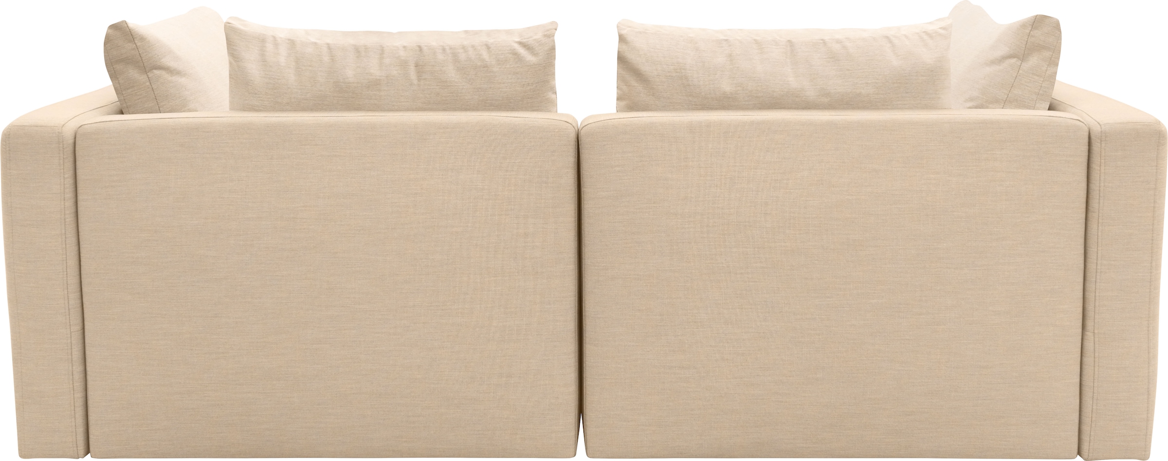 DOMO collection 2-places »Solskin, individuell erweiterbar/kombinierbar« mit losen Kissen. Rücken- und Seitenteile als Stecksystem.