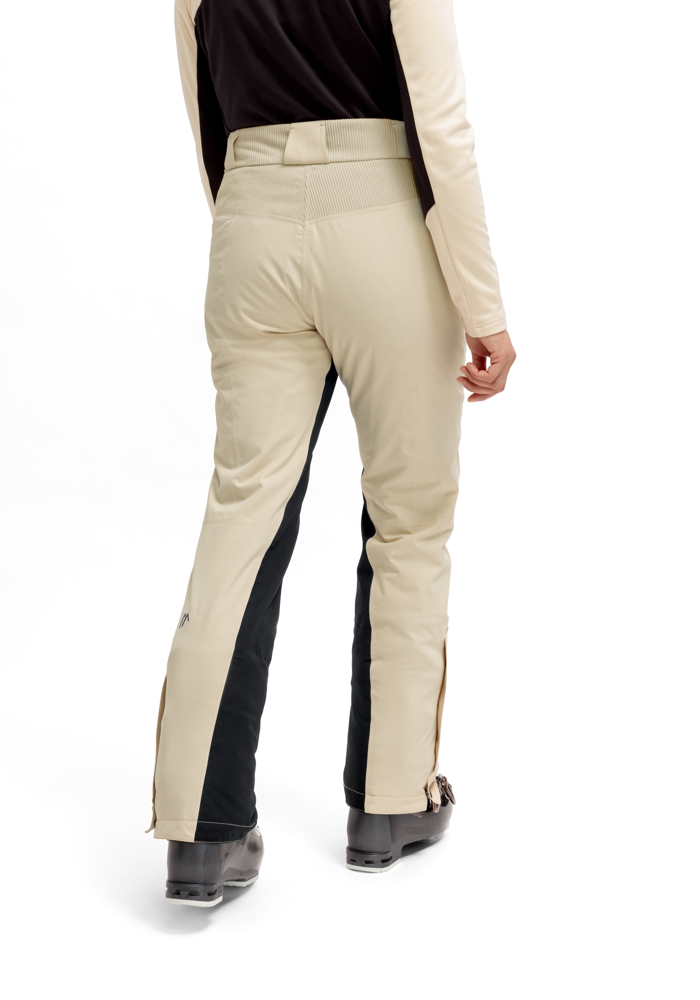 Maier Sports Pantalon de ski »Whiteglam Pants W«  pantalon de neige femme respirant et imperméable coupe régulière