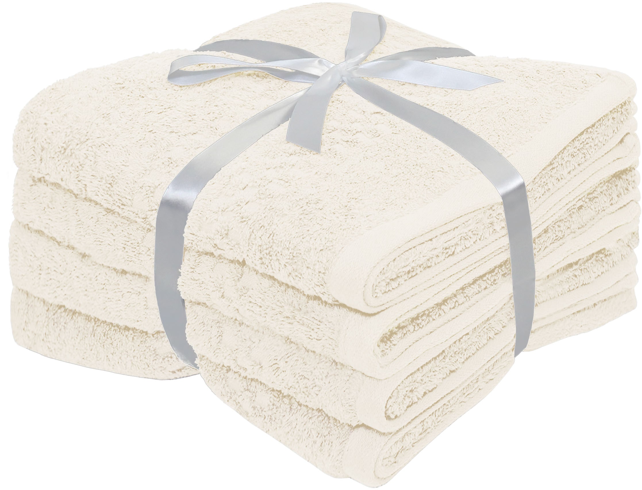 GOODproduct Serviette de bain »Regona, Handtücher 50x100cm, flauschig und weich, 500gr/m²« Premium Handtücher mit Bordüre, Set, 100% Baumwolle, 5 Jahre Garantie