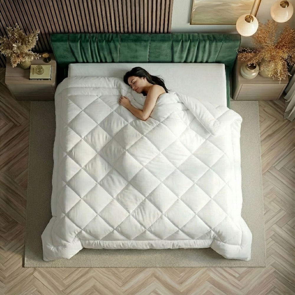 GOODproduct Couette microfibre »Baca, Bettdecke 135x200 cm, 155x220 cm und weitere Grössen« leicht Füllung aushochwertiger6D-Hohlfaser Bezug Polyester 1 cuis tlg. Bettdecken, Sommer, Winter, 4-Jahreszeiten, Decke