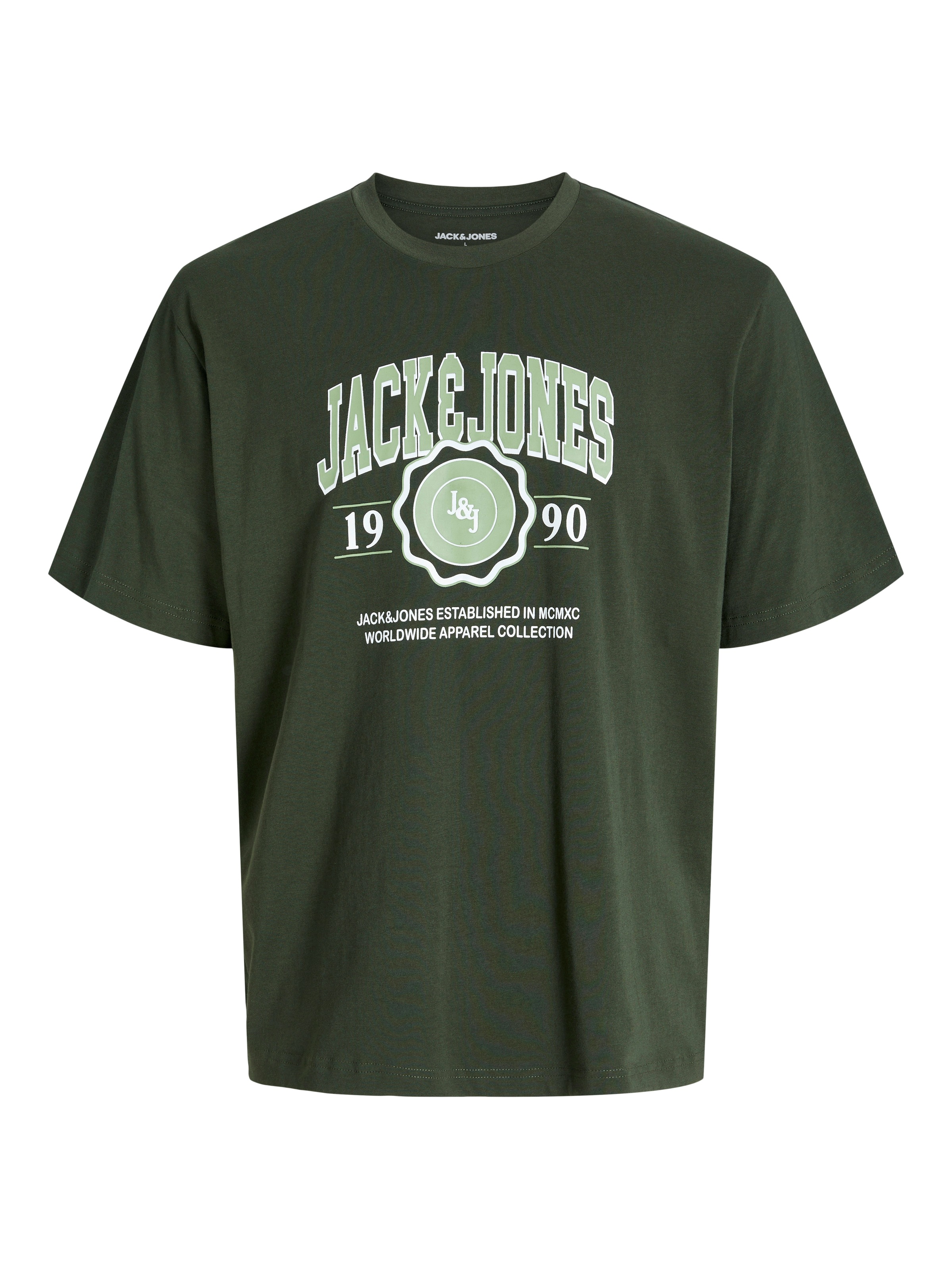 Jack & Jones Junior T-Shirt »JJMAKO TEE SS CREW NECK JNR« mit coolem Frontprint