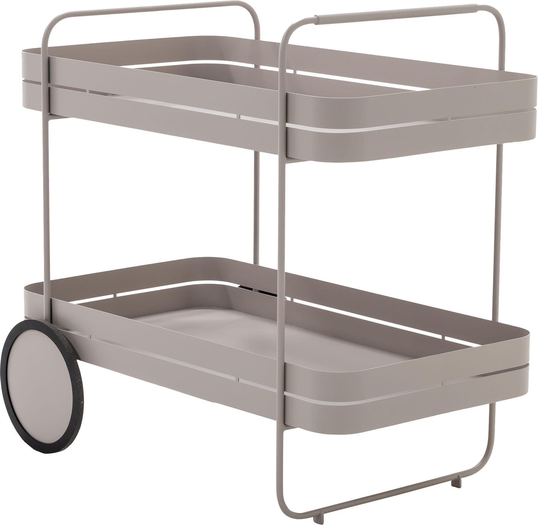 Spinder Design Chariot de service »GIN & TROLLY« 1 cuis tlg. chariot de service en acier avec roues en caoutchouc