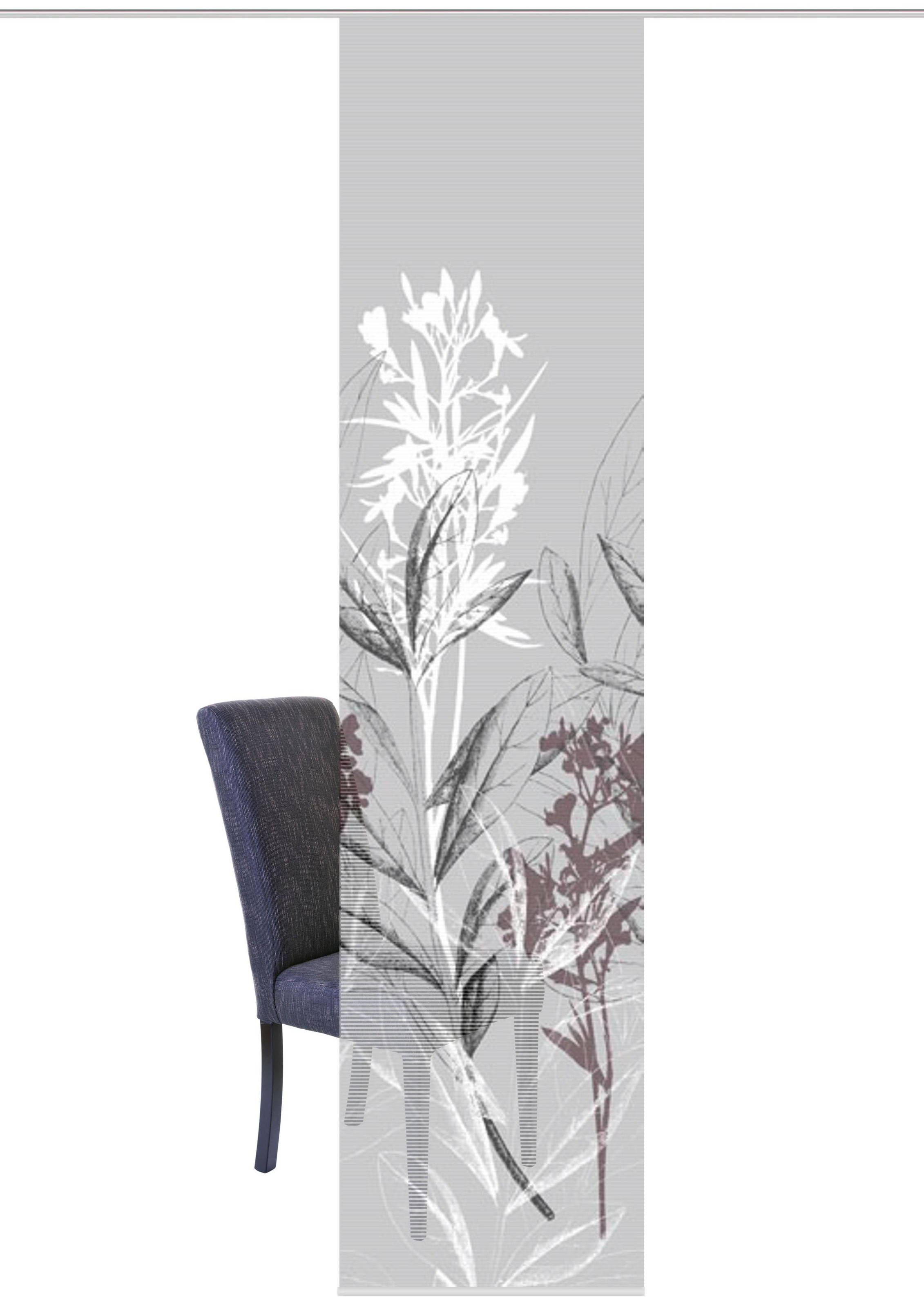 Vision S Schiebegardine »SEMORA« Paneelwagen 1 Stk. tlg. HxB: 260x60, Schiebevorhang Bambusoptik Digitaldruck