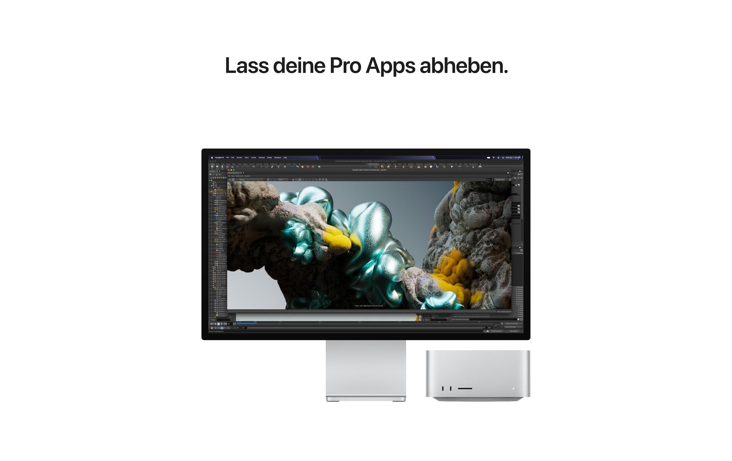 Apple »Mac Studio M5 Max (18C CPU/ 32C GPU/ 36 GB/ 512 GB)«