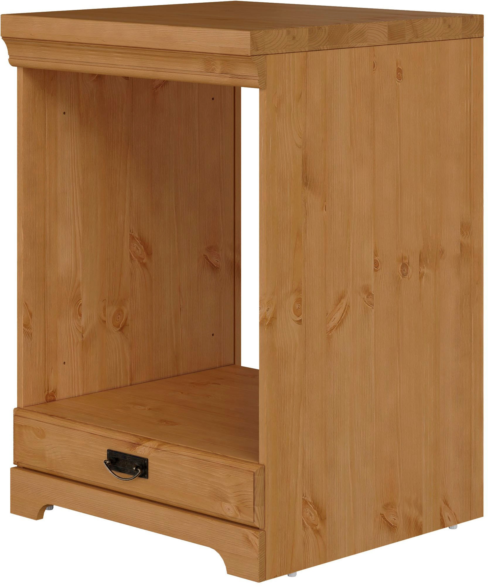 Home affaire Armoire encastrée pour cuisinière »Rügen« Breite 60 cm, Kiefer massiv, Nischenmass Herd B/T/H 56,7/54,2/60,5 cm