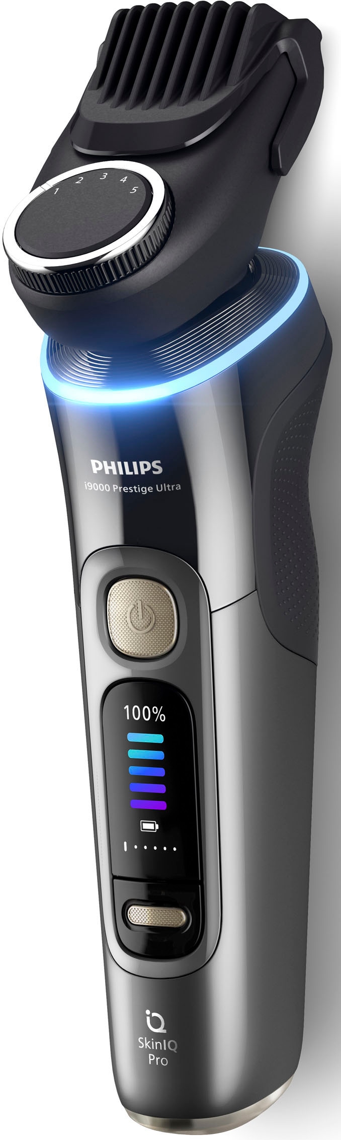 Philips Rasoirs électriques »Series i9000 Prestige Ultra XP9402/31« 1 cuis Aufsätze mit SkinIQ Technologie, inkl. Ladestand, Reiseetui, 1 Kartusche