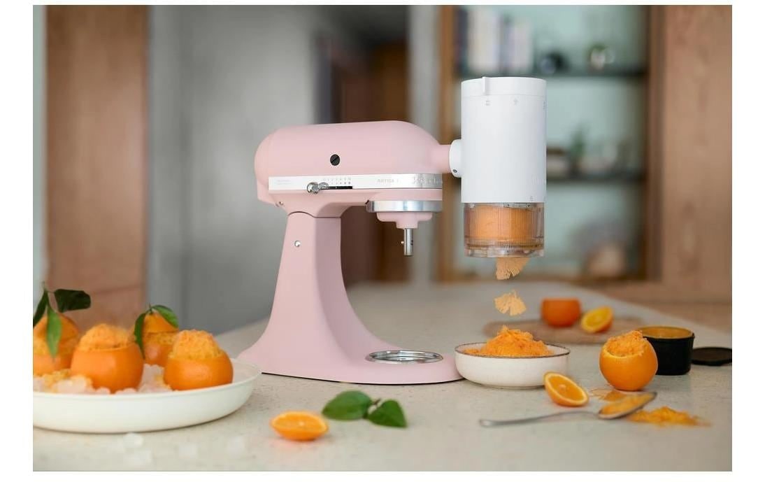 KitchenAid Rehausse de la machine à glaçons »Shave-Ice Aufsatz 5KSMSIA« Vielseitiger Shave-Ice-Vorsatz mit 2 Klingen