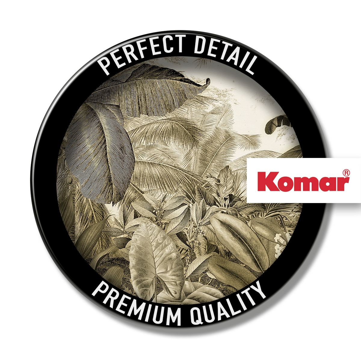 Komar Papier peint photo »Digitaldruck Vlies -  Adventure Awaits - Grösse 400 x 250 cm« floral | imprimé | tropical | à motifs Wohnzimmer, Schlafzimmer