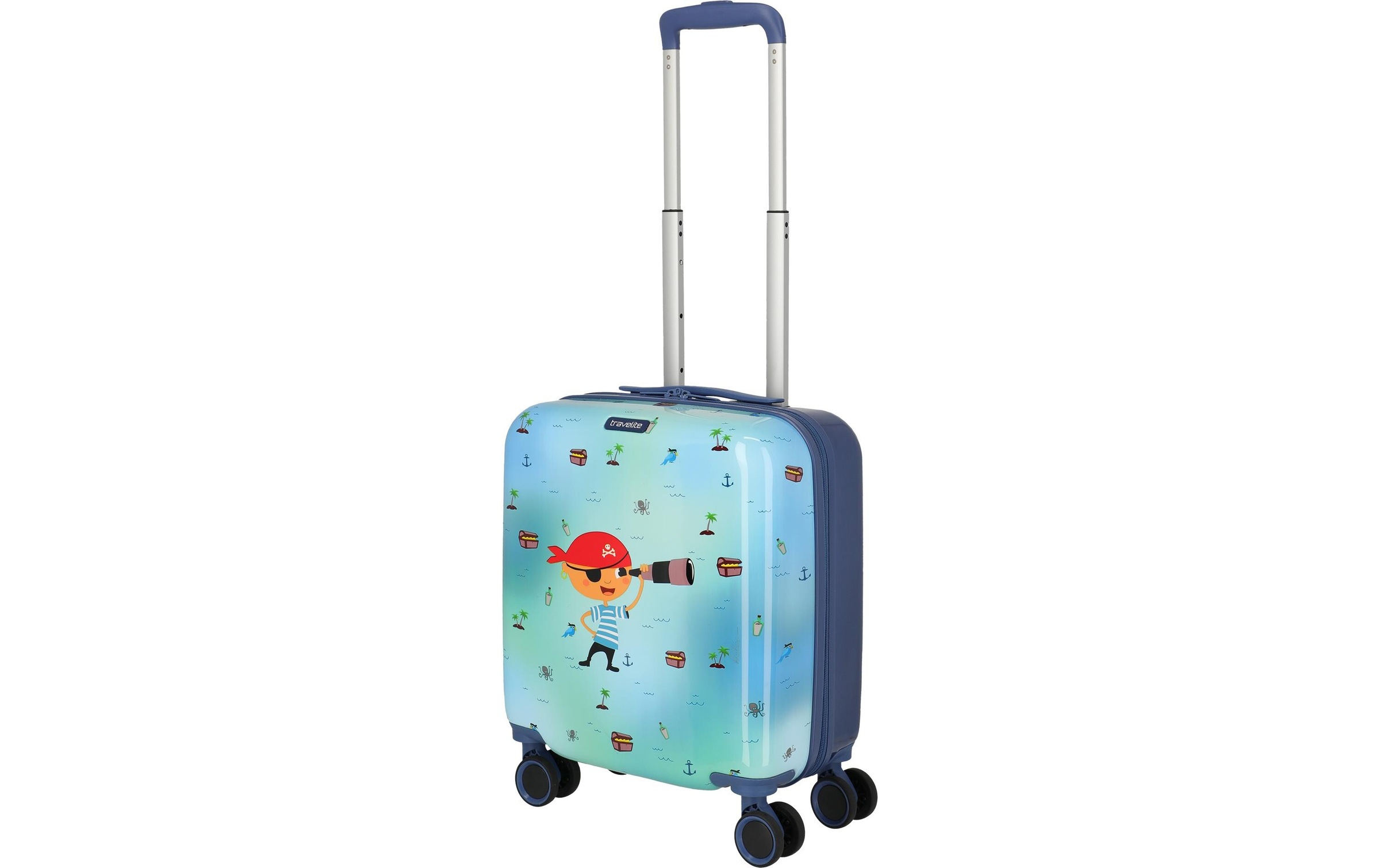 travelite Trolley »MINIMOVER Trolley S 28 l Pirate« 28 l 4 Rollen