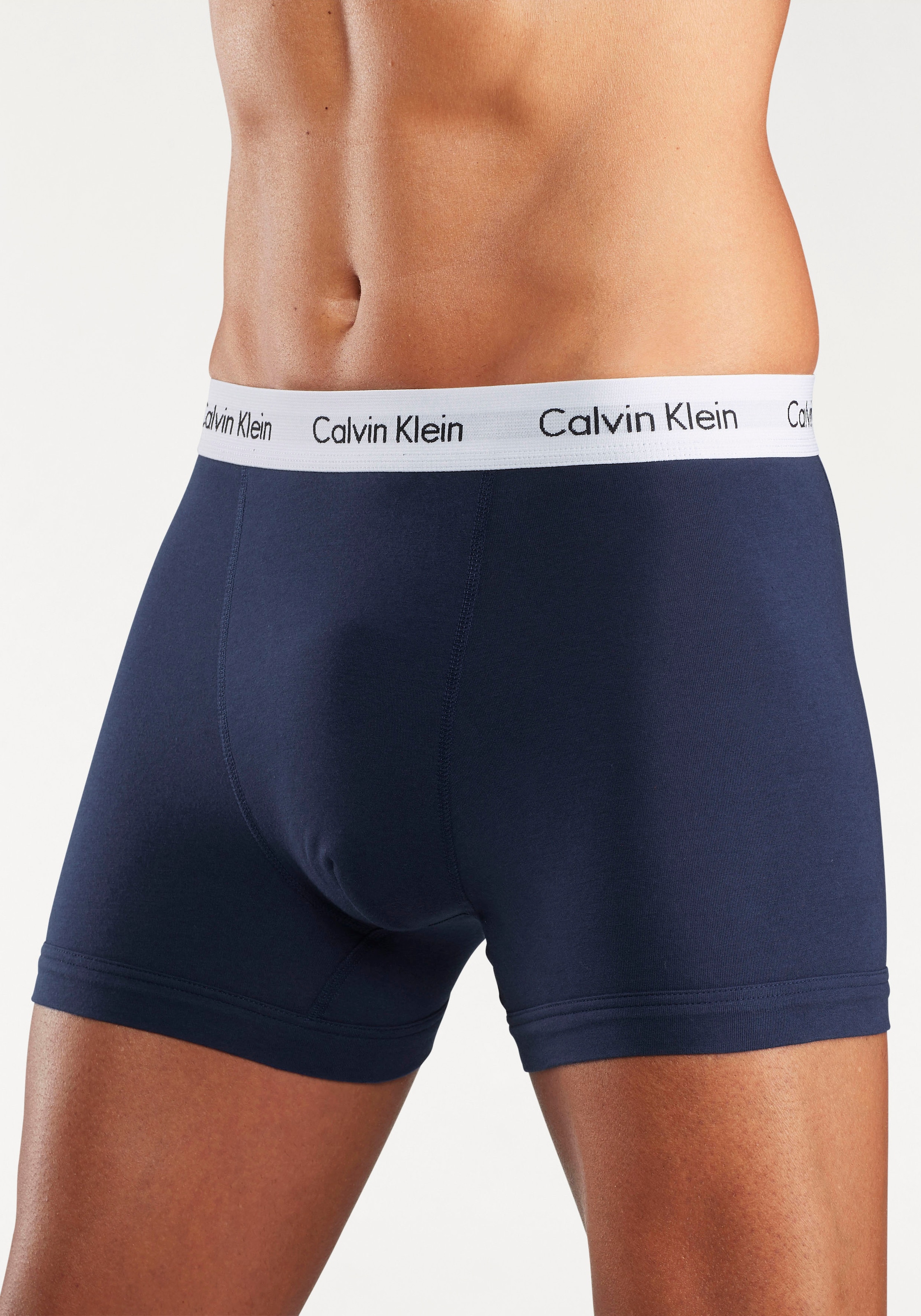Calvin Klein Underwear Boxer »CK Boxer 3x« 3 cuis mit Logoschriftzug am Bund