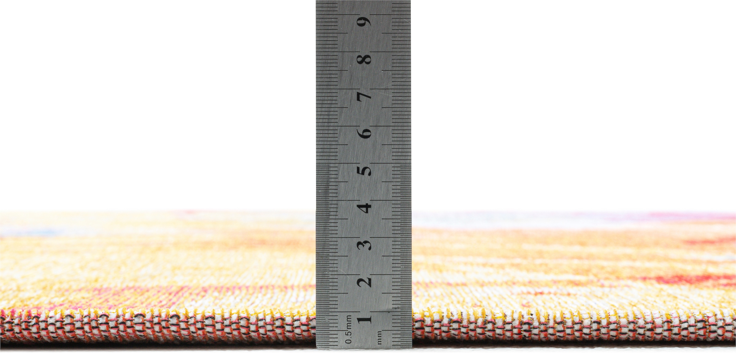 Sansibar Tapis »Keitum 013« Rectangulaire 3 mm Höhe Flachgewebe, modernes Design