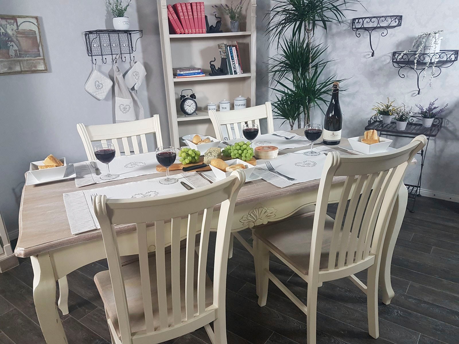 Ambiente Haus Deko-Wandregal »Wandregal-Set - antikbraun« 1 Stk. tlg.