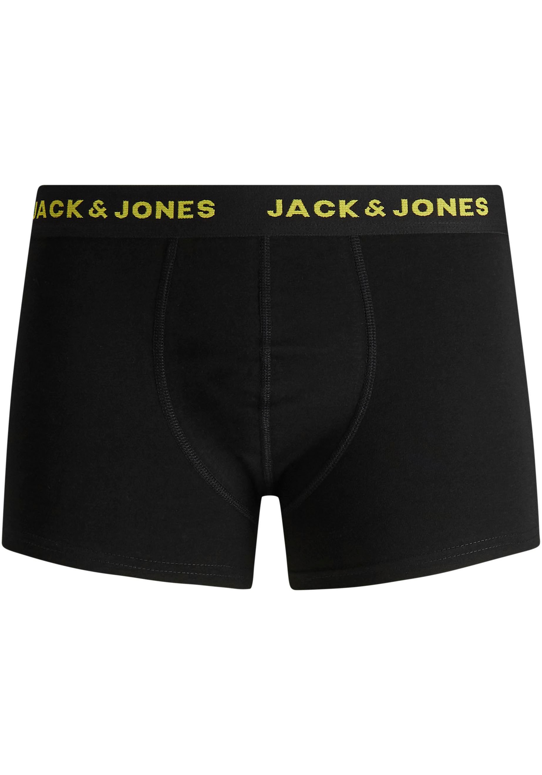 Jack & Jones Junior Trunk »JACBASIC elastisch und bequem im 7er Pack« Packung, 7 Stk. unifarben, modisch, eng, Jersey