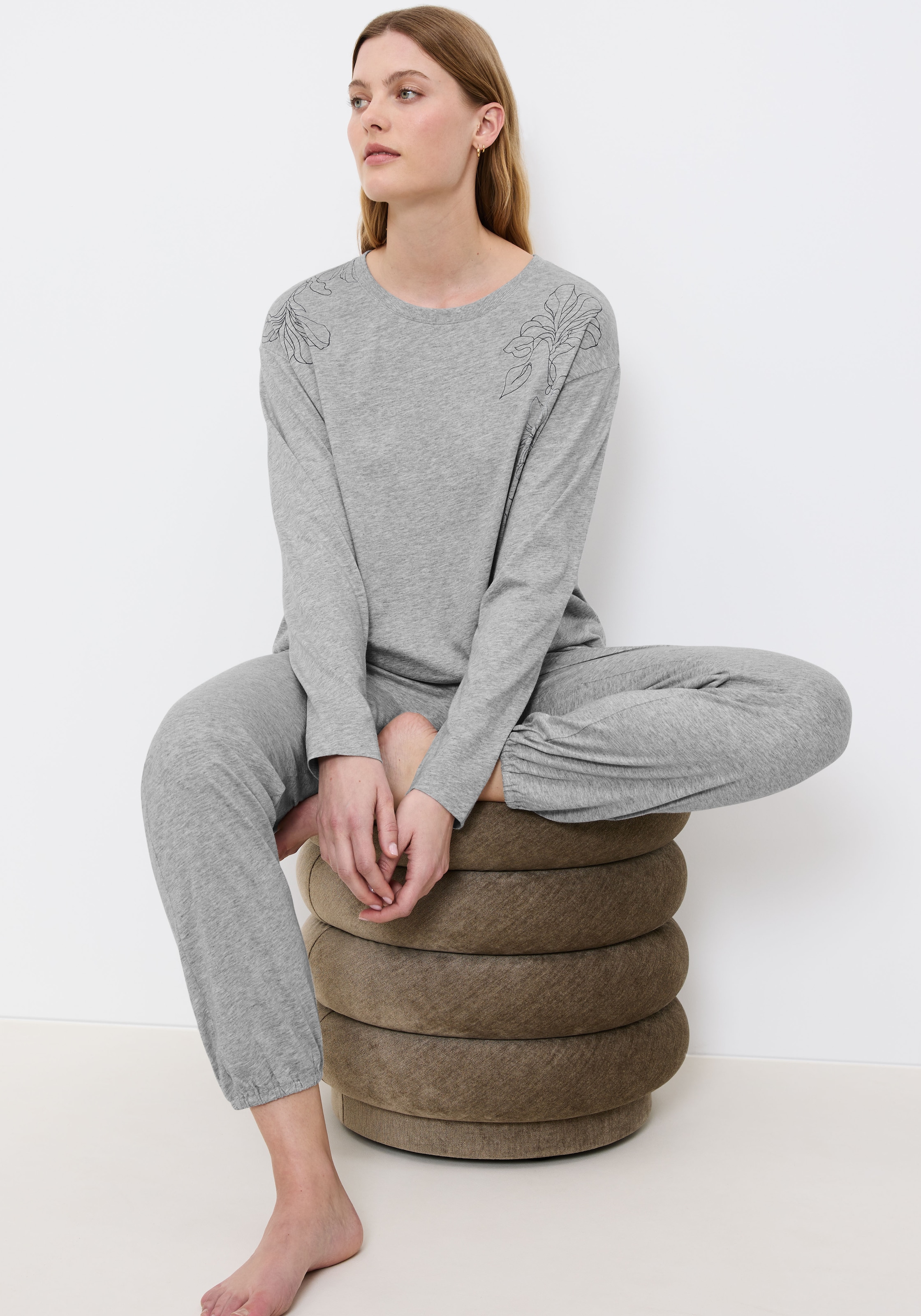 Triumph Schlafanzug »Endless Comfort PK 01 LSL« 2 tlg. weich und gemütlich