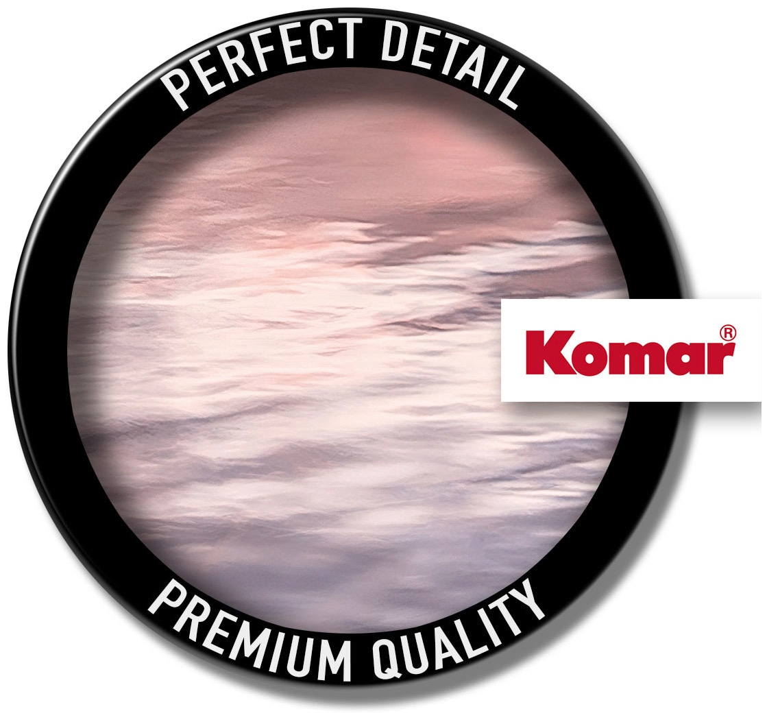 Komar Vliestapete »Vlies  - Spiegelküste - Grösse 368 x 248 cm« bedruckt glatt Wohnzimmer, Schlafzimmer