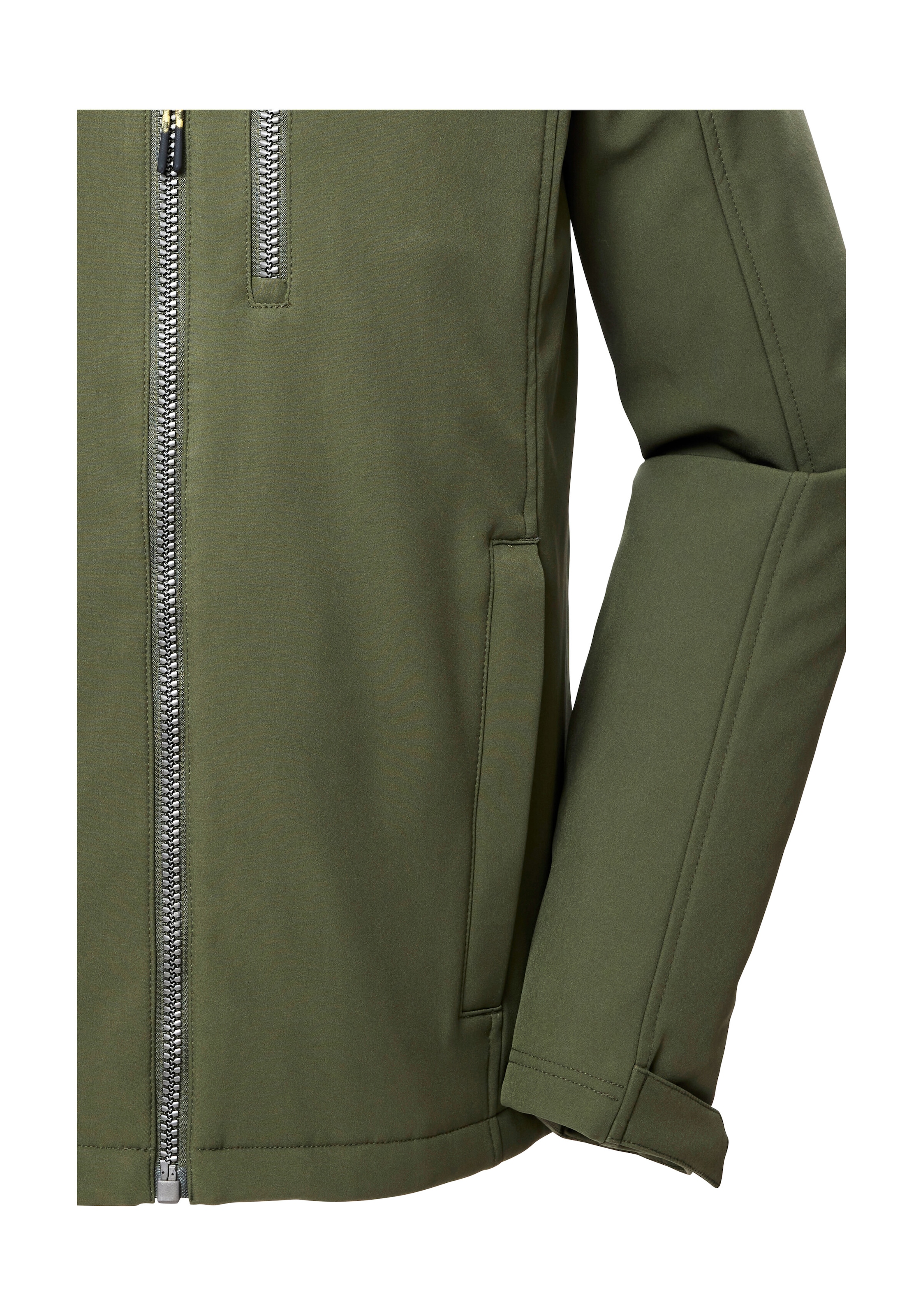 G.I.G.A. DX by killtec Veste softshell »GW 29 MN SFTSHLL JCKT« veste softshell imperméable avec polaire, capuche amovible, fermetures éclair