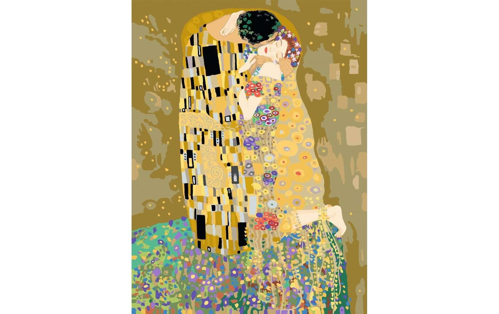Ravensburger Malen nach Zahlen »CreArt, ART Collection, The Kiss (Klimt)« Made in Europe